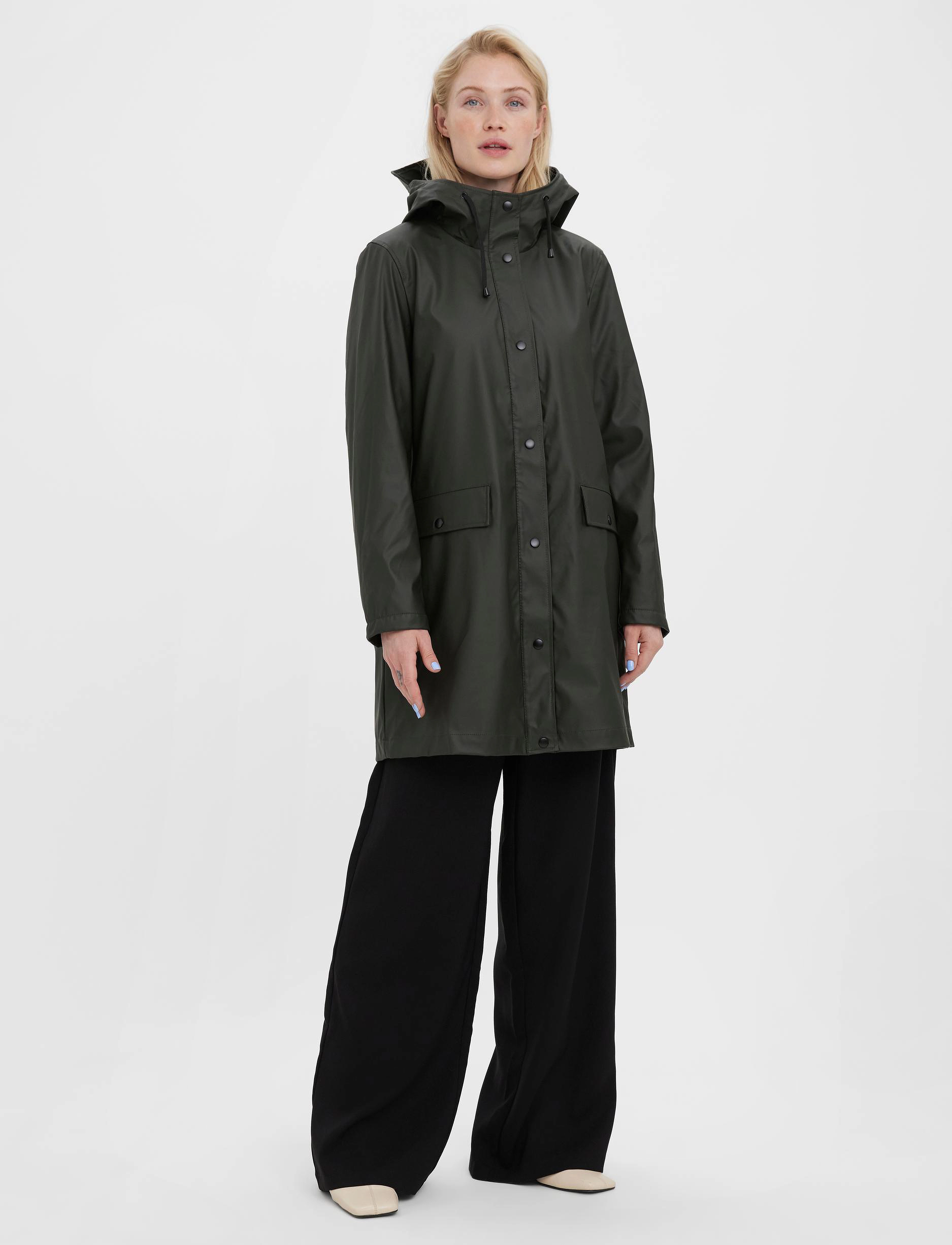 Vero Moda - VMASTA 3/4 TEDDY COATED JACKET - peat - 2