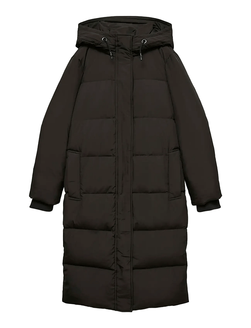 Vero Moda - VMERICAHOLLY LONG DOWN COAT NOOS - dunfrakker - black - 1