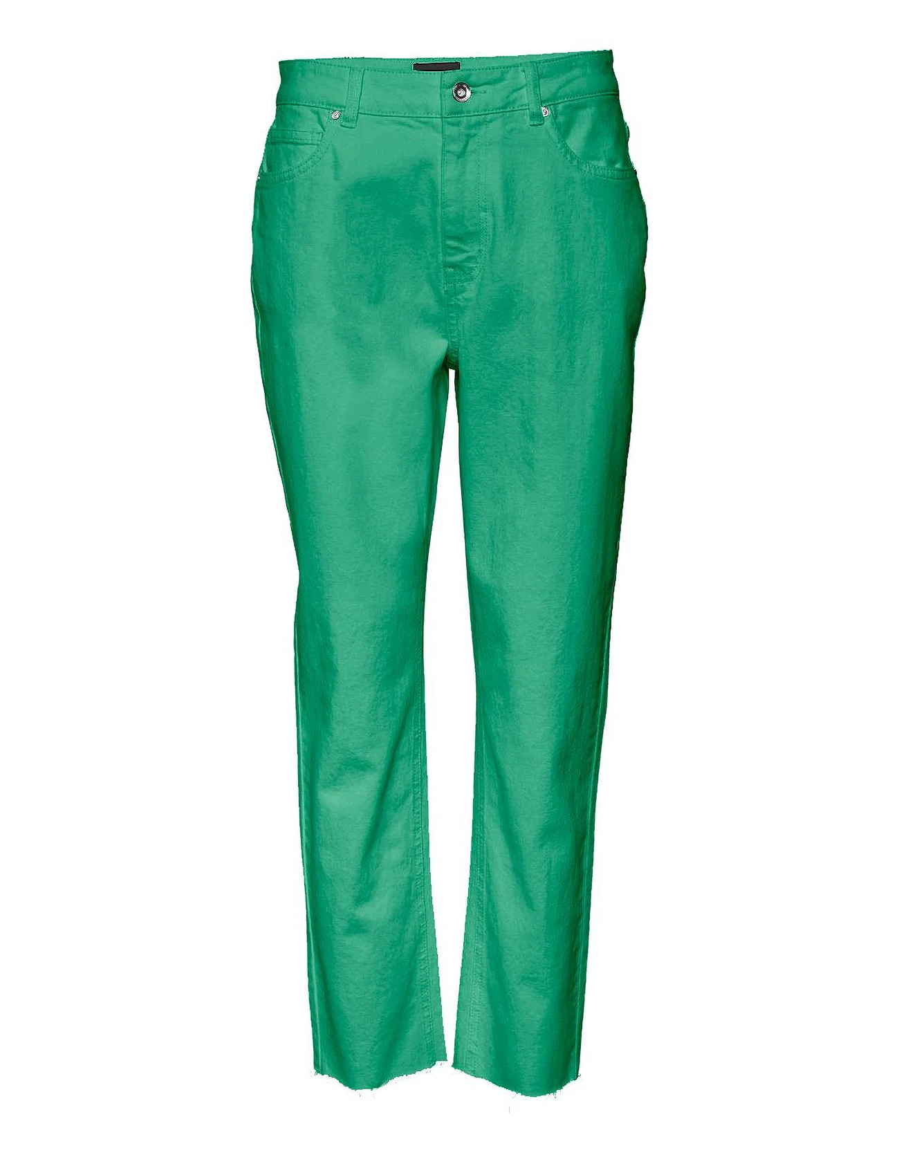 Vero Moda - VMBRENDA HR STRAIGHT A CUT COLOR - raka jeans - holly green - 0