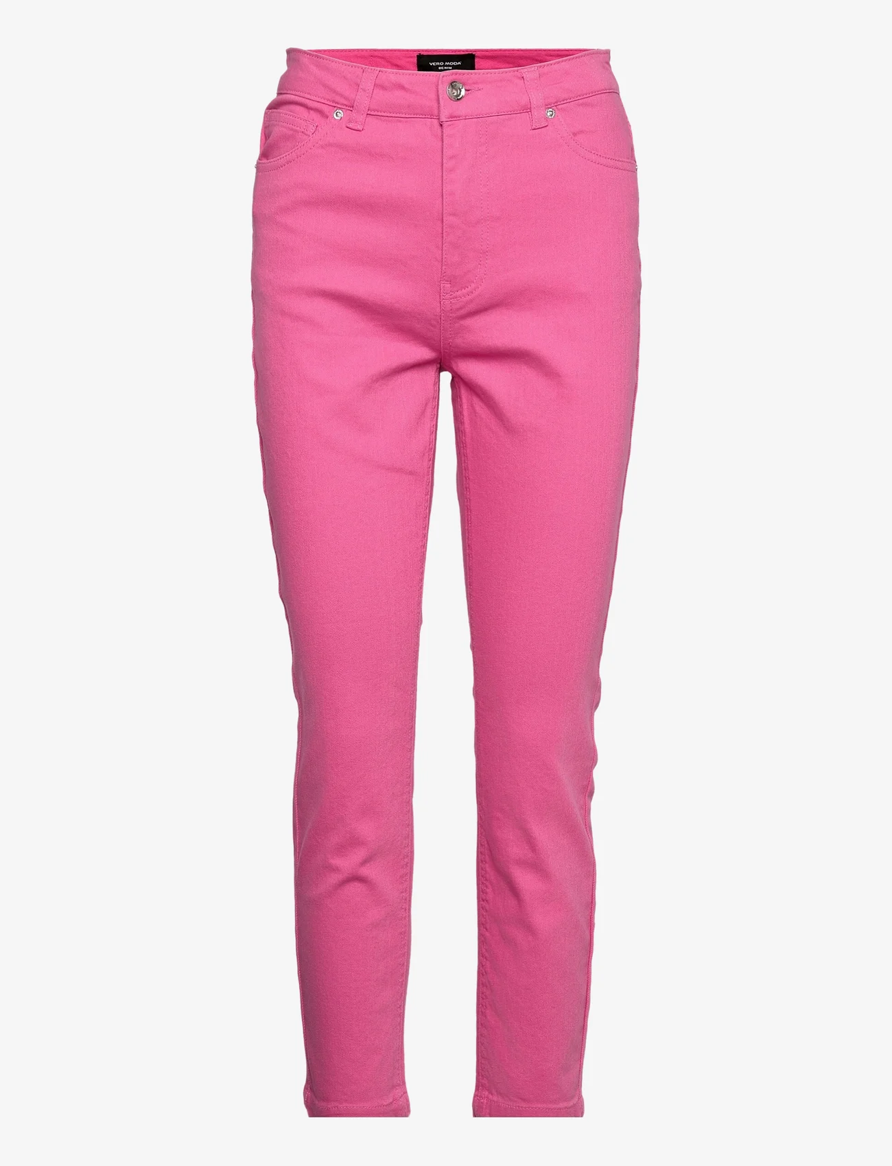 Vero Moda - VMBRENDA HR STRAIGHT A CUT COLOR - raka jeans - shocking pink - 0