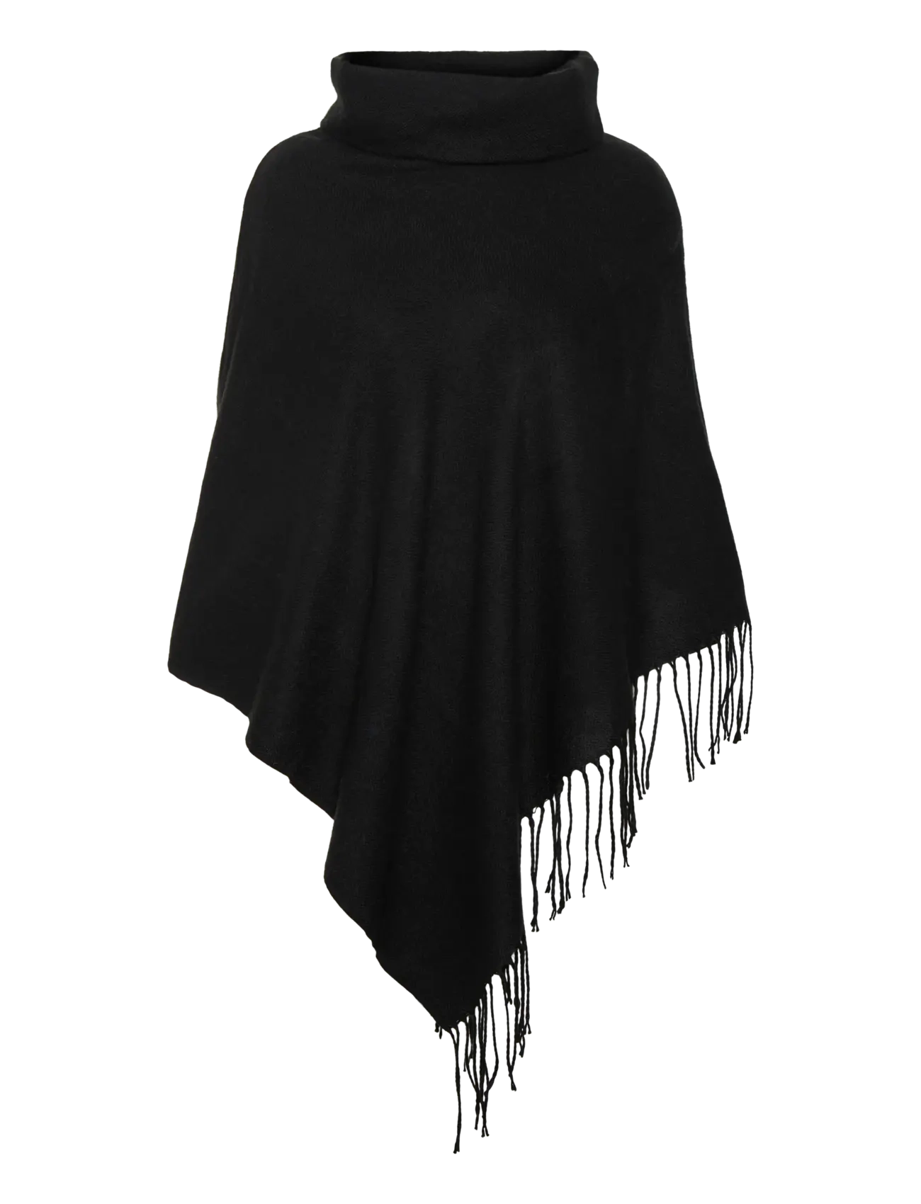 Vero Moda VMKLEO PONCHO REP - Vardagsstil - BLACK / black