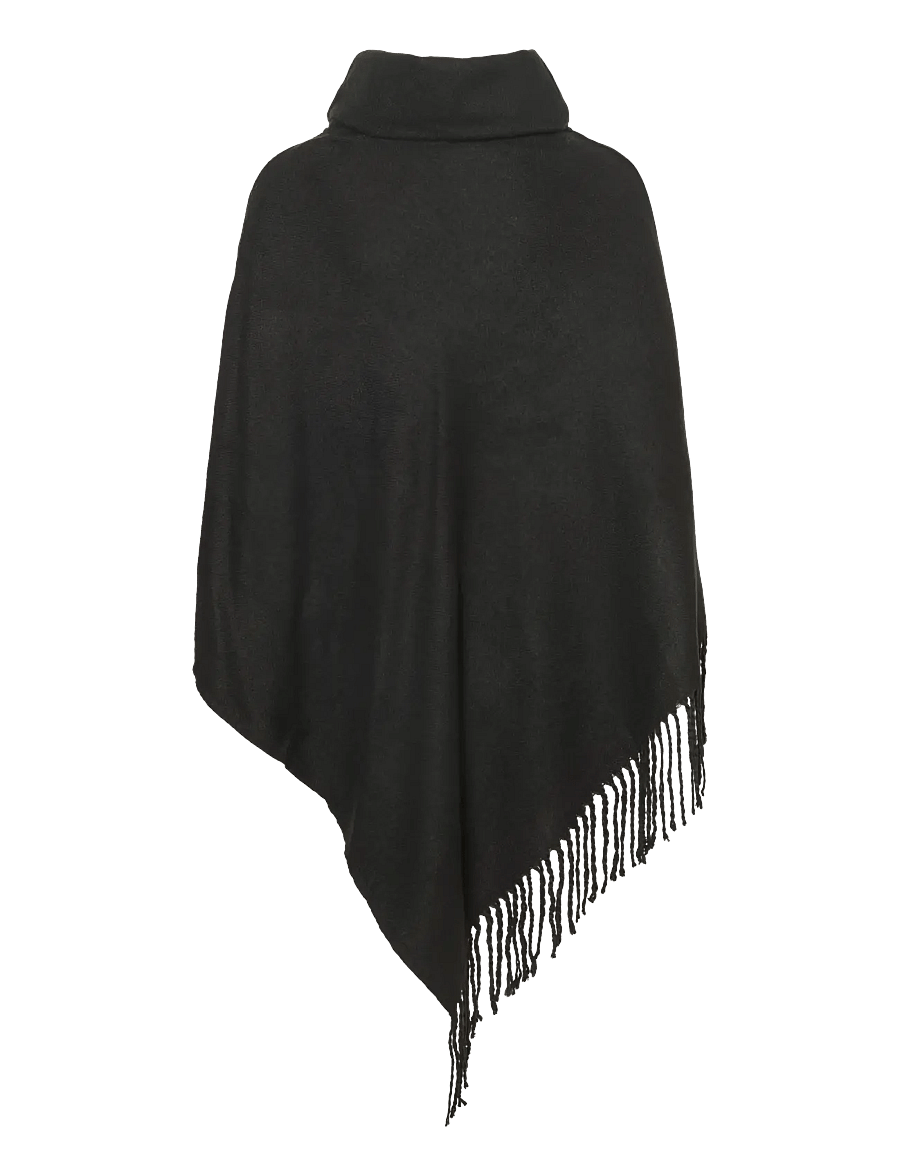 Vero Moda - VMKLEO PONCHO REP - ponchos & capes - black - 2
