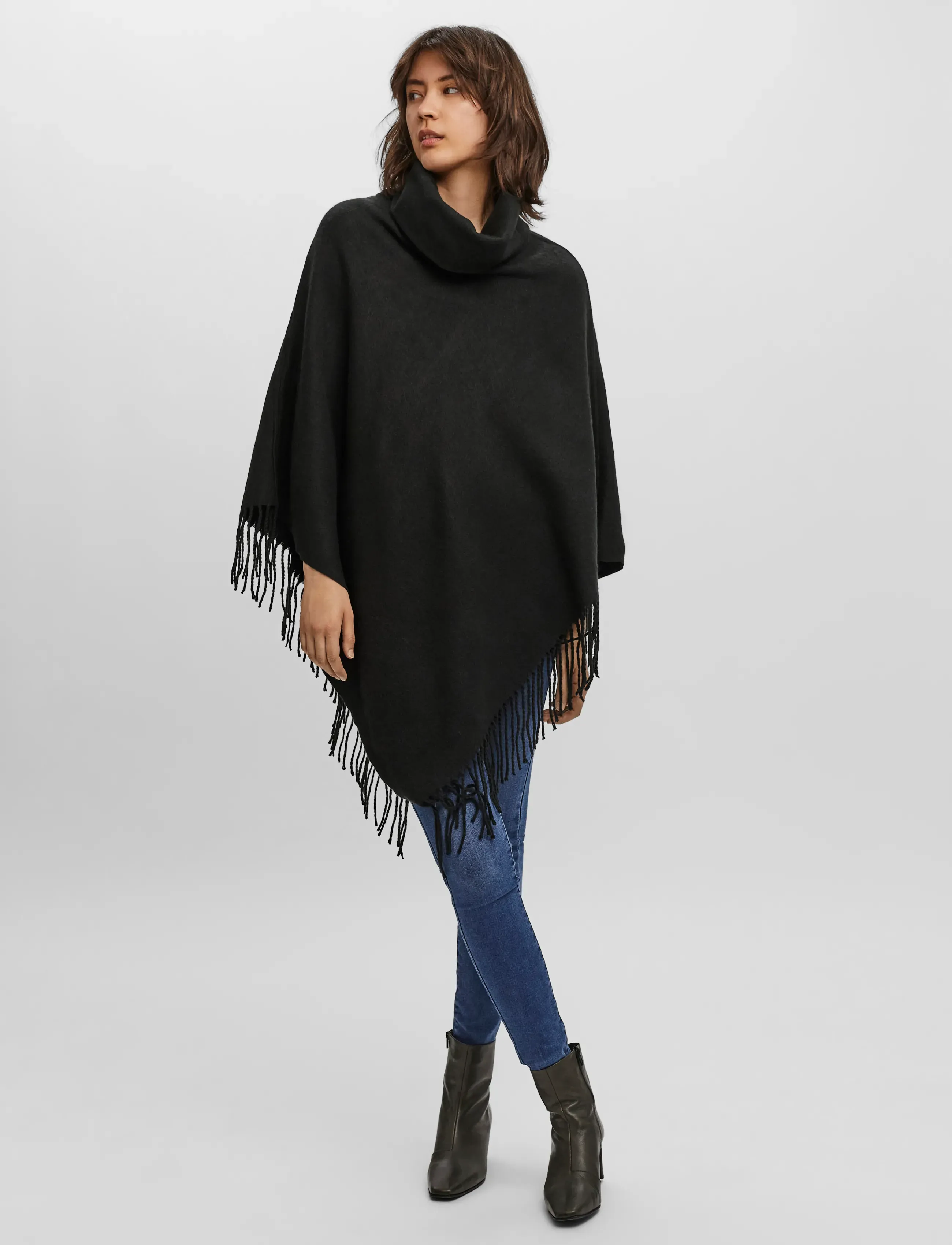 VERO MODA Vmkleo Poncho Rep toppar & linnen dam – bild 3