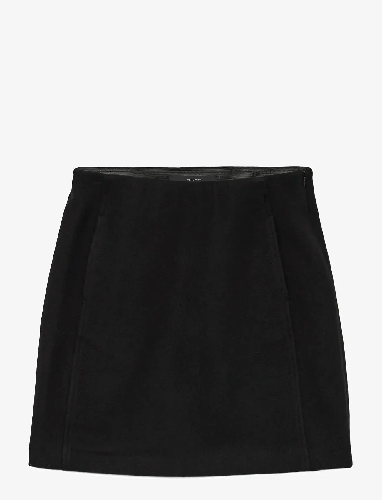 Vero Moda - VMFORTUNEALLISON HW SHORT SKIRT GA NOOS - kurze röcke - black - 1