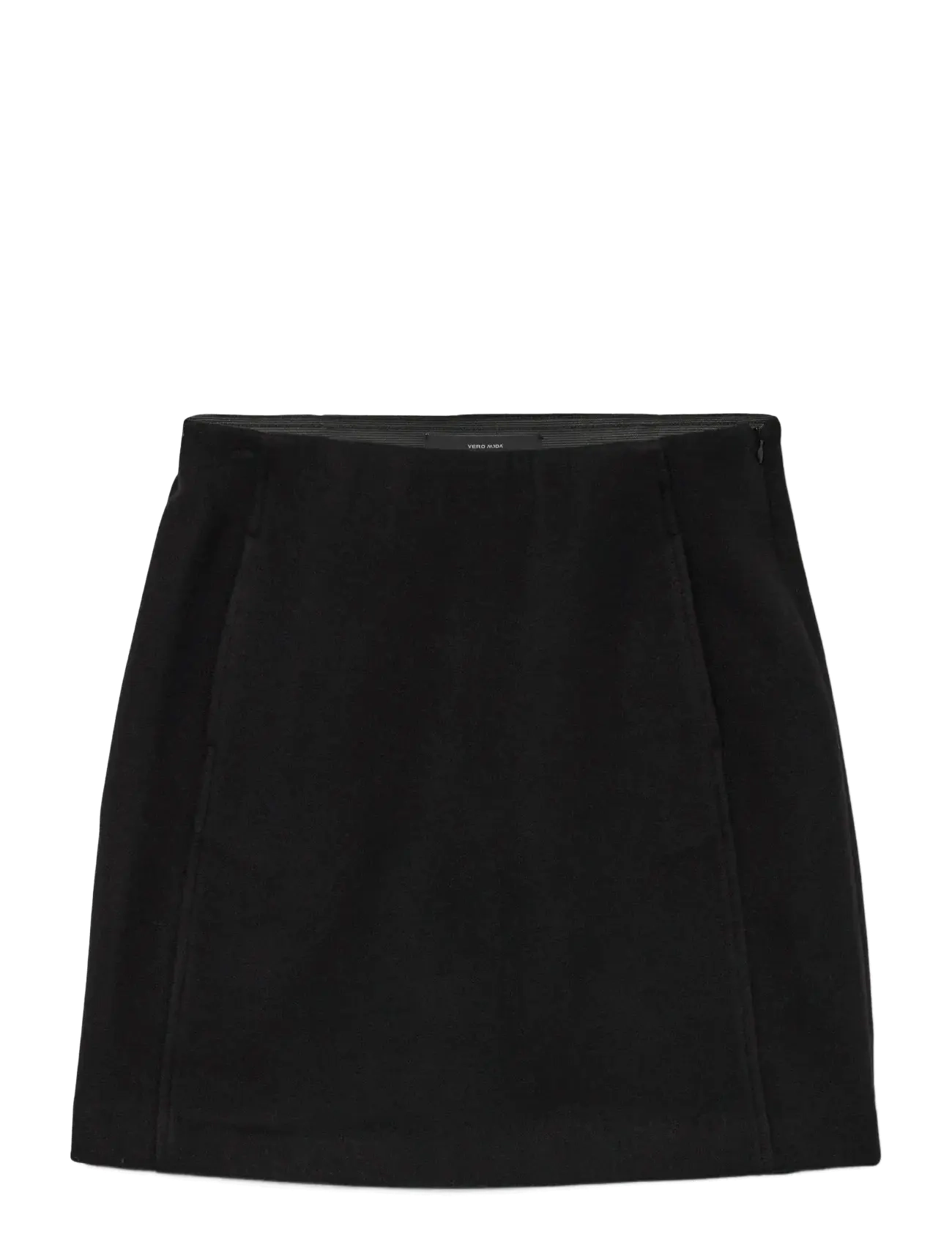 Vero Moda VMFORTUNEALLISON HW SHORT SKIRT GA NOOS - Nederdele - BLACK / black