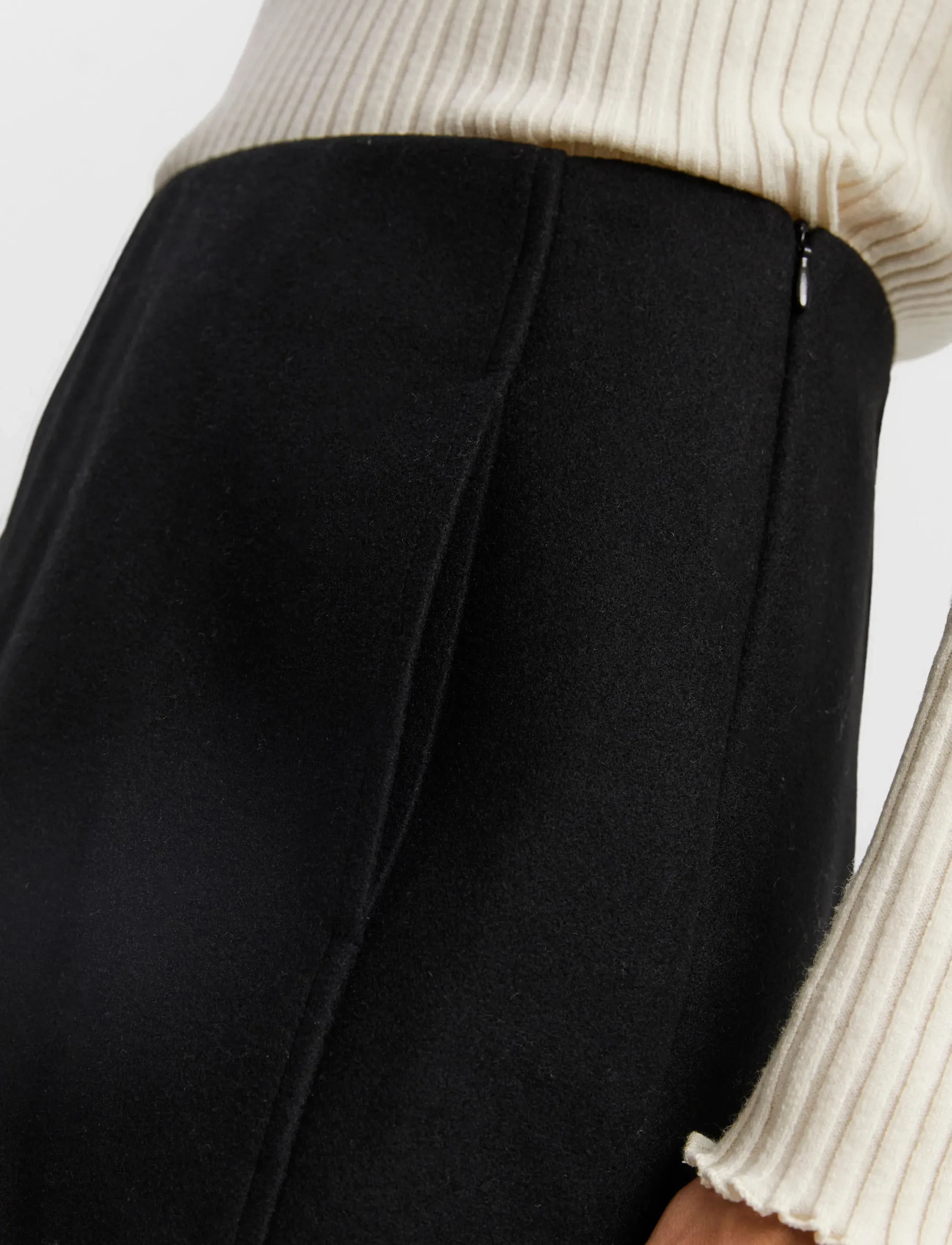 Vero Moda VMFORTUNEALLISON HW SHORT SKIRT GA NOOS - Röcke - BLACK / black