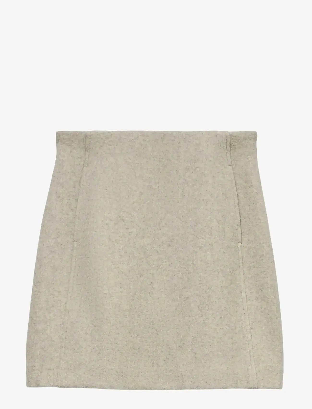 Vero Moda - VMFORTUNEALLISON HW SHORT SKIRT GA NOOS - minihameet - silver mink - 2