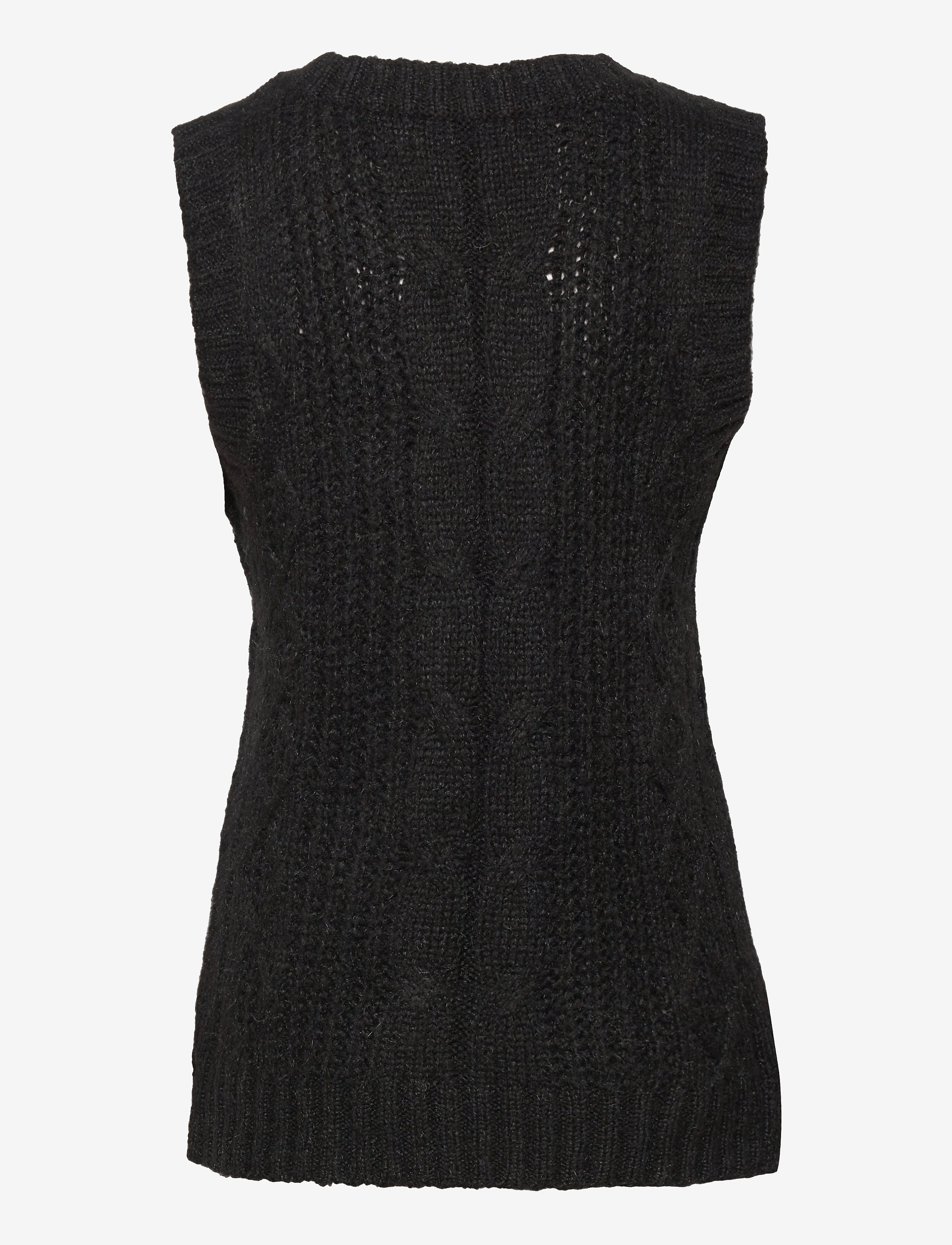 Vero Moda - VMBRIELLA SL V-NECK VEST GA BF - laveste priser - black - 1