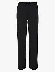 Vero Moda - VMZAMIRA MW STRAIGHT PANT GA NOOS - straight leg trousers - black - 0