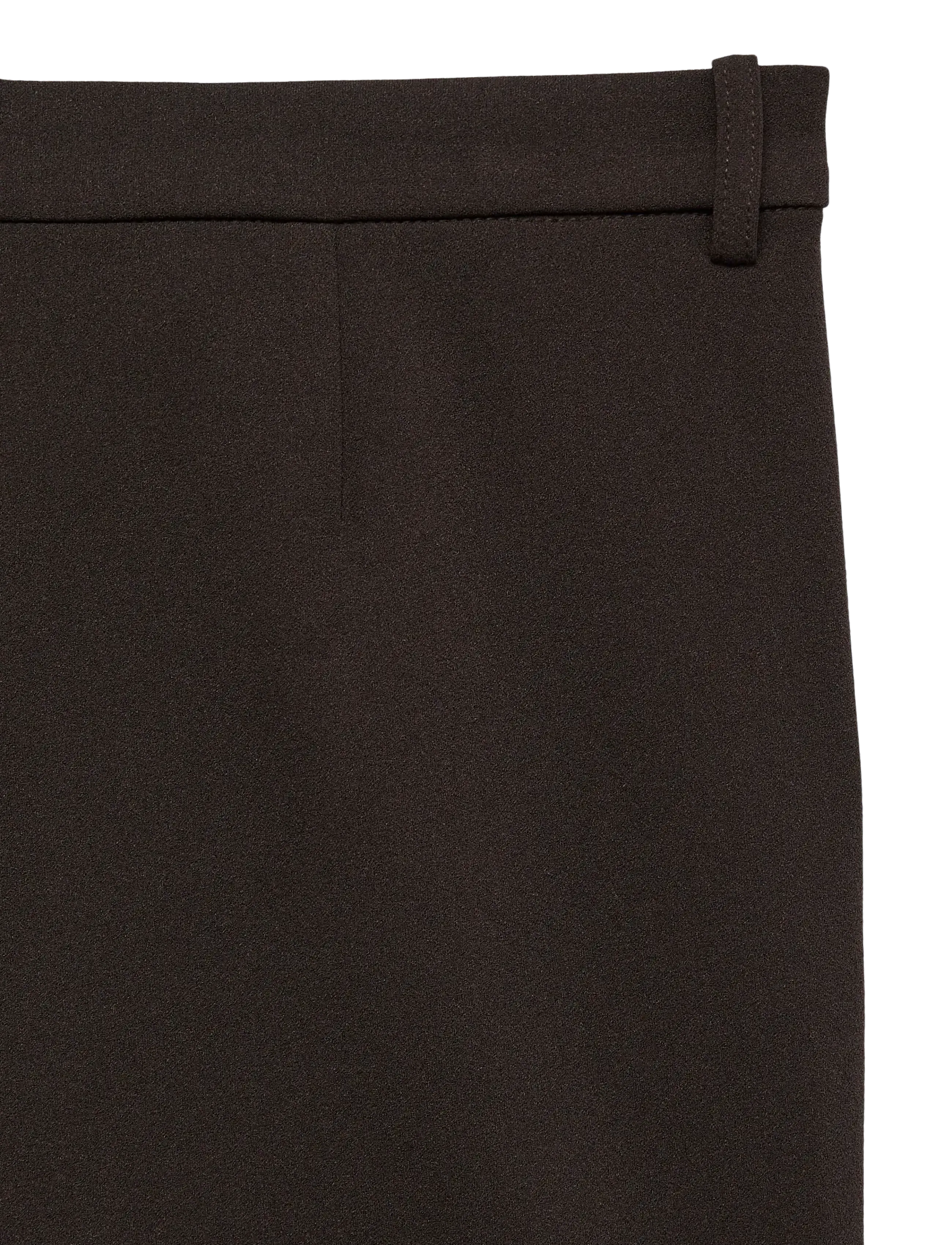 Vero Moda - VMZAMIRA MW SLIM STRAIGHT PANT NOOS - sirge säärega püksid - chocolate torte - 5