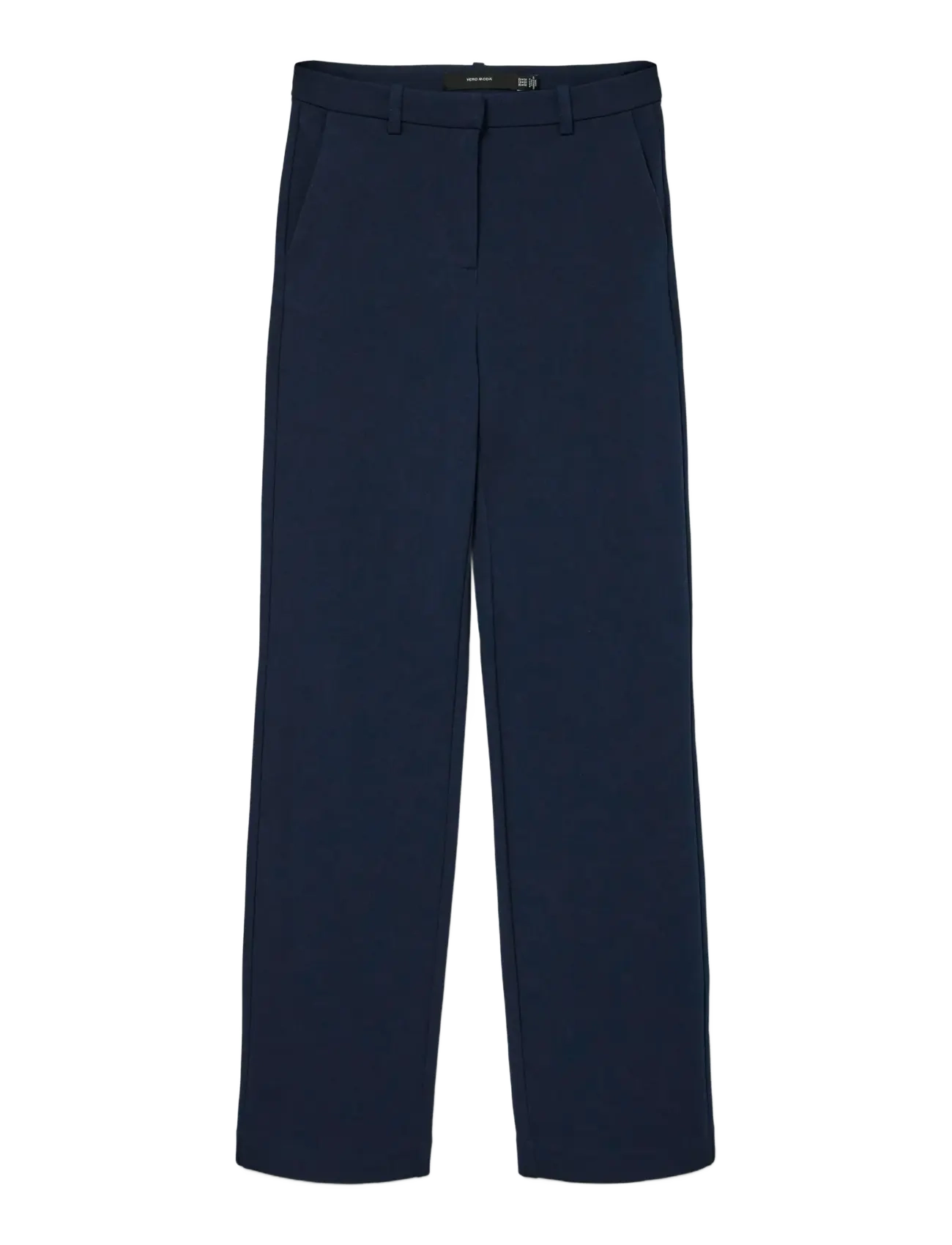 Vero Moda VMZAMIRA MW SLIM STRAIGHT PANT NOOS - Kleidung - NAVY BLAZER / navy