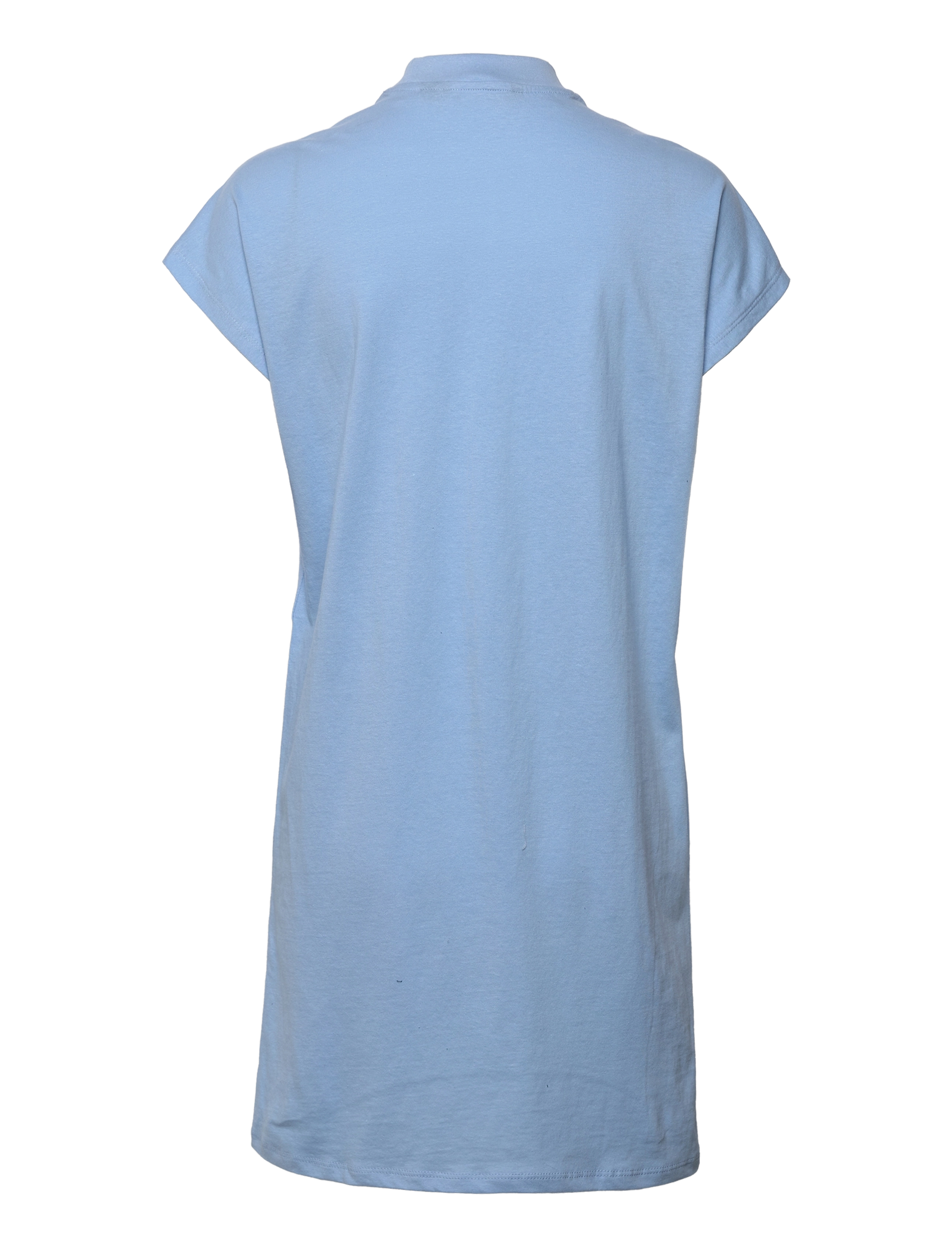 Vero Moda - VMGLENN SS TURTLE SHORT DRESS GA - blue bell - 1