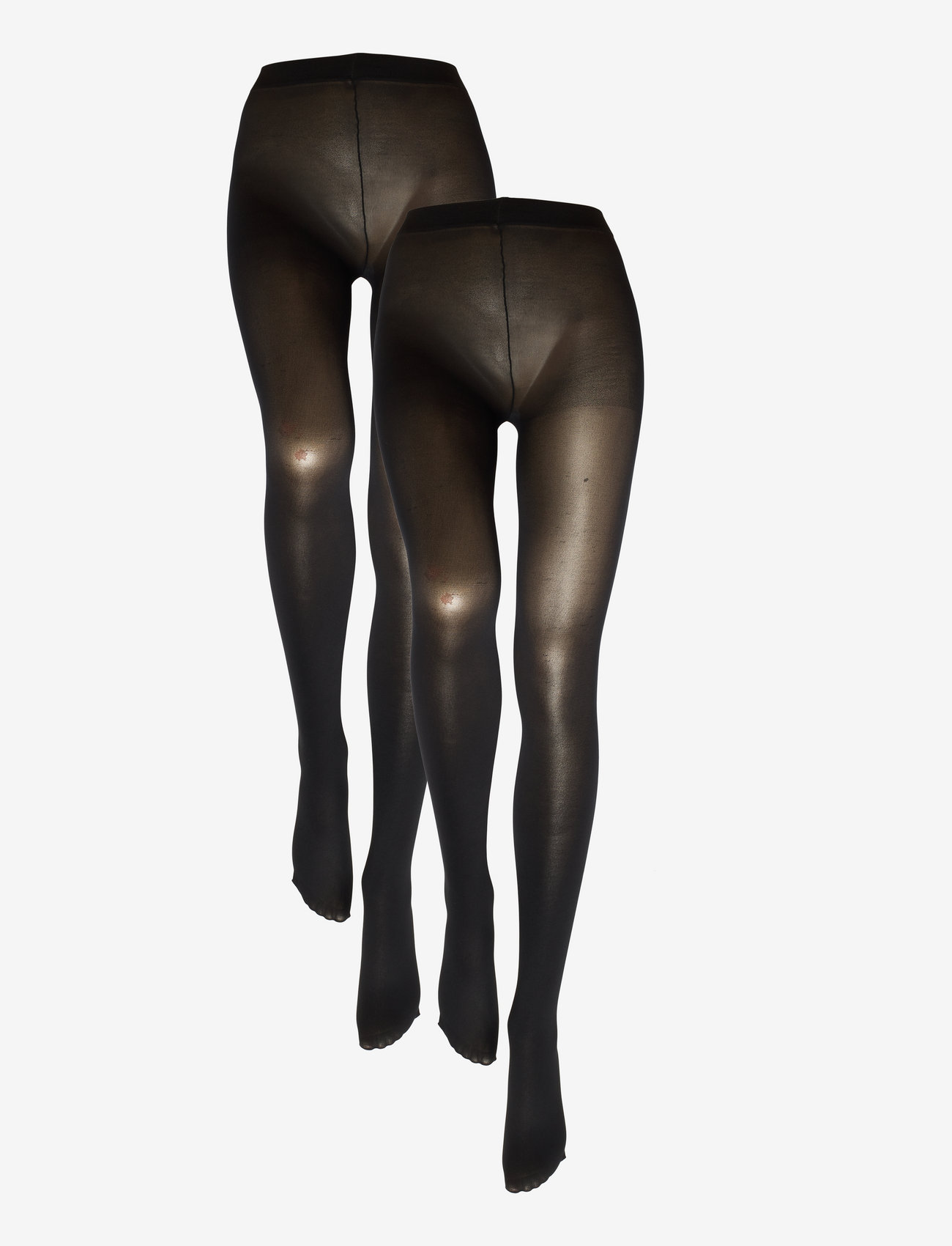 Vero Moda - VMLOVE TIGHTS - 40 DEN 2-PACK NOOS - sukkpüksid - black - 2