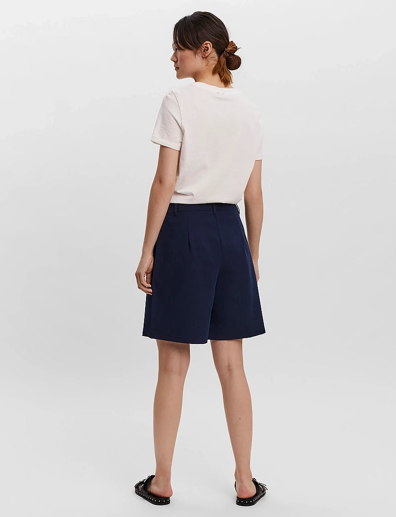 Vero Moda - VMZELDA HW LOOSE SHORTS BOO - rennot shortsit - navy blazer - 2