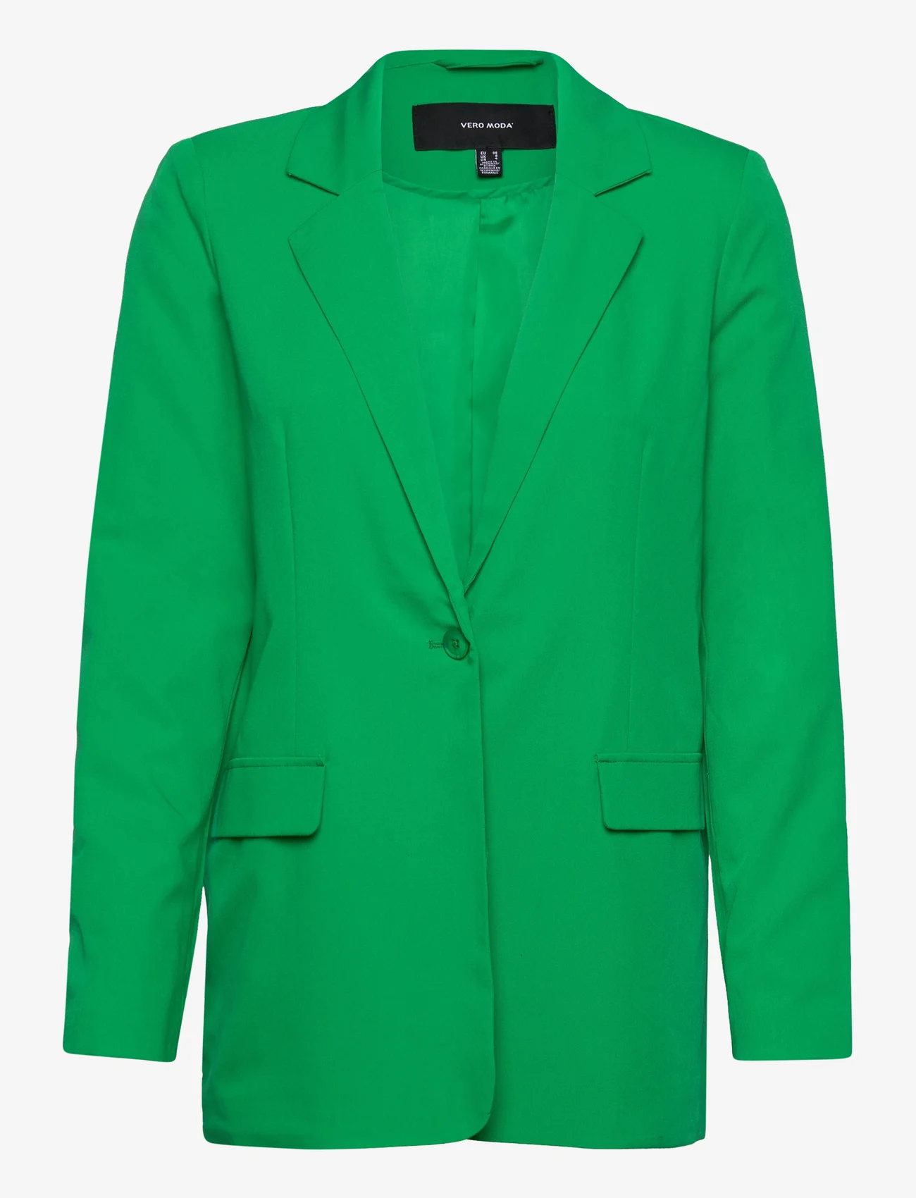 Vero Moda - VMZELDA LS LOOSE BLAZER NOOS - festkläder till outletpriser - bright green - 0