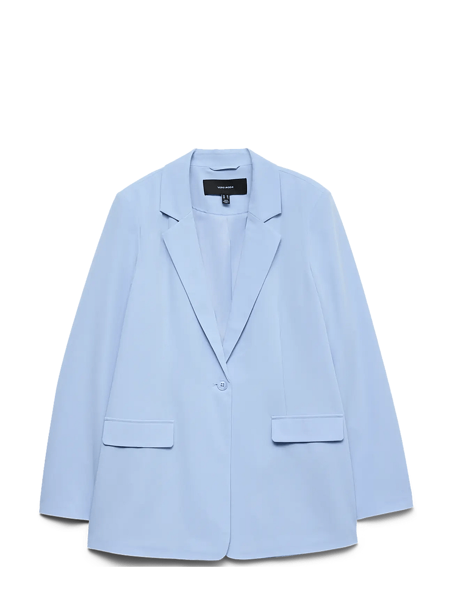 Vero Moda - VMZELDA LS LOOSE BLAZER NOOS - einreihige blazer - brunnera blue - 1