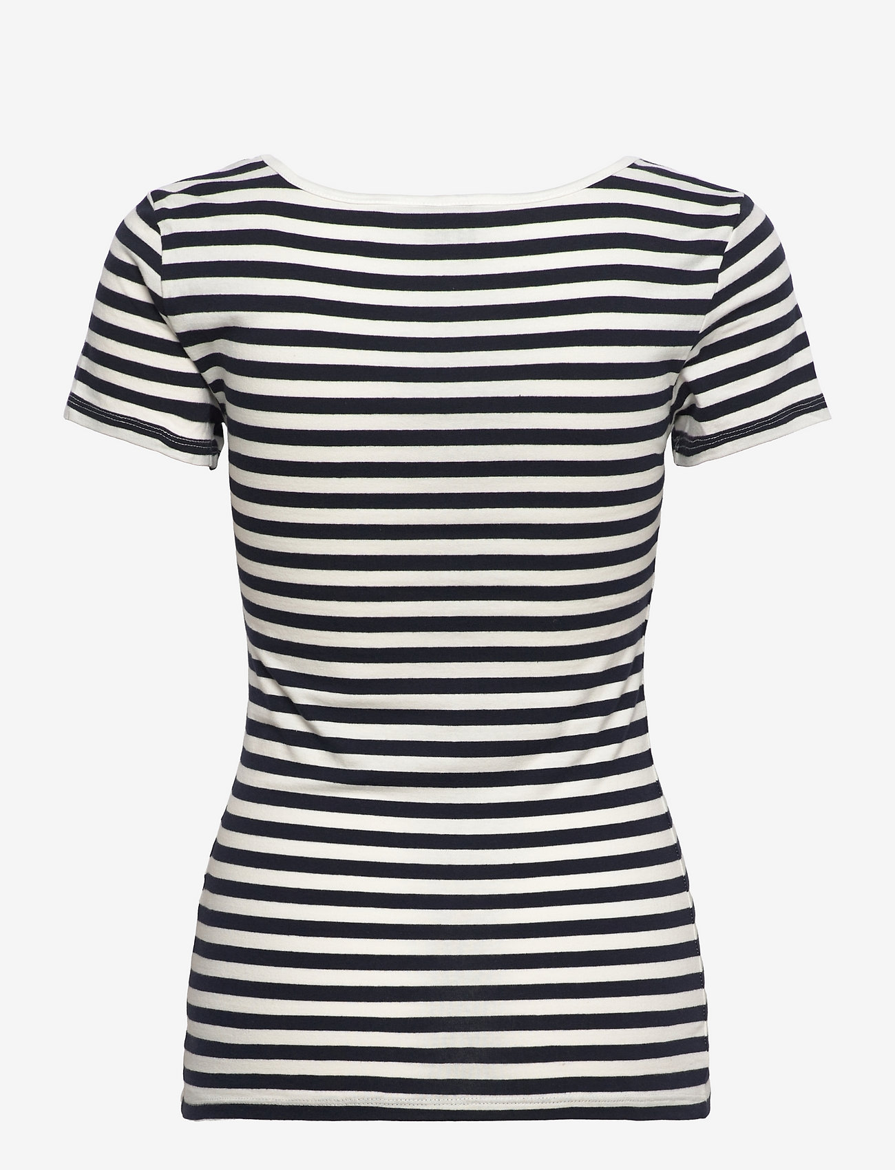 Vero Moda - VMSAILOR SABBI S/S U-NECK TOP - navy blazer - 1