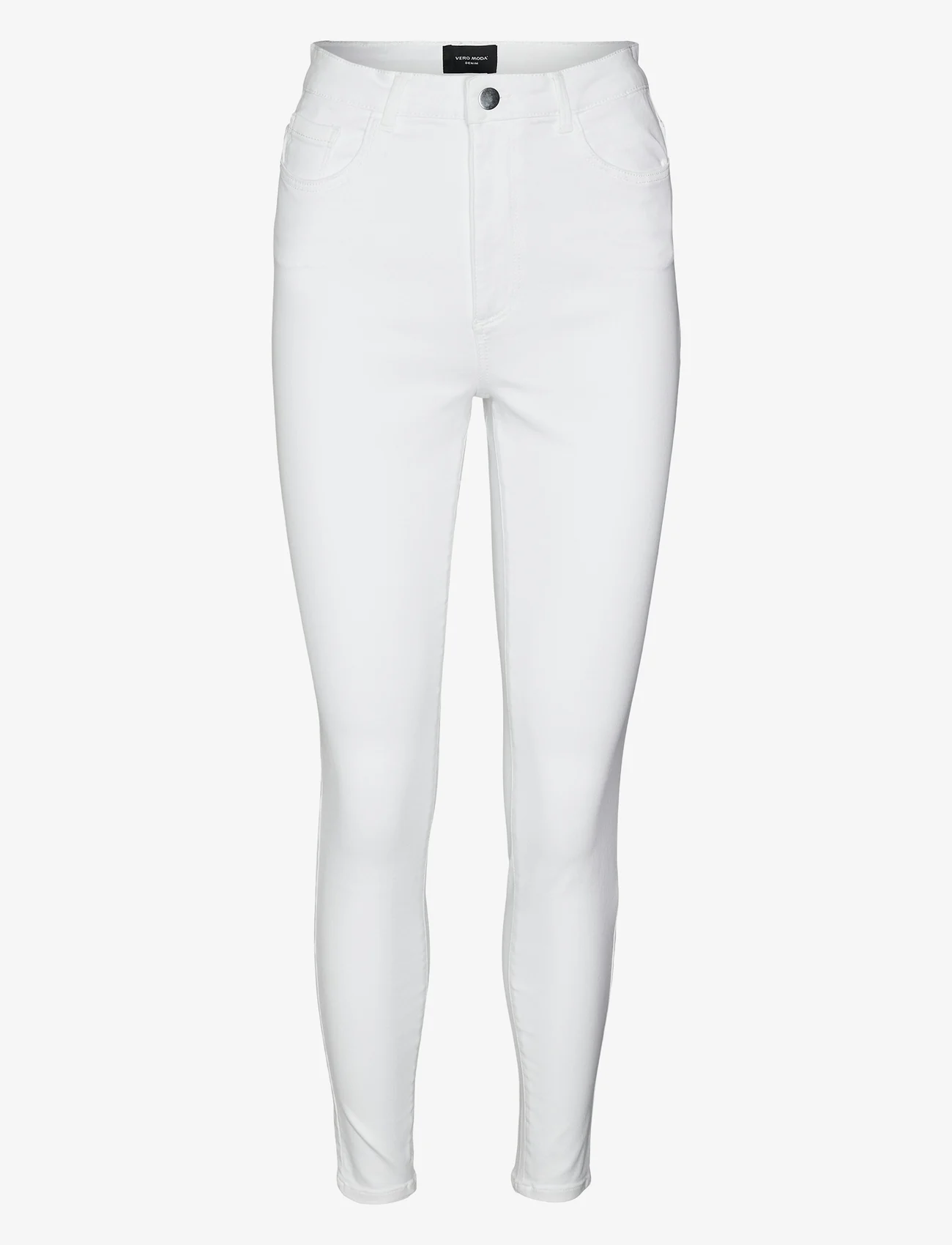 Vero Moda - VMSOPHIA HW SKINNY J SOFT VI403 GA NOOS - skinny jeans - bright white - 0