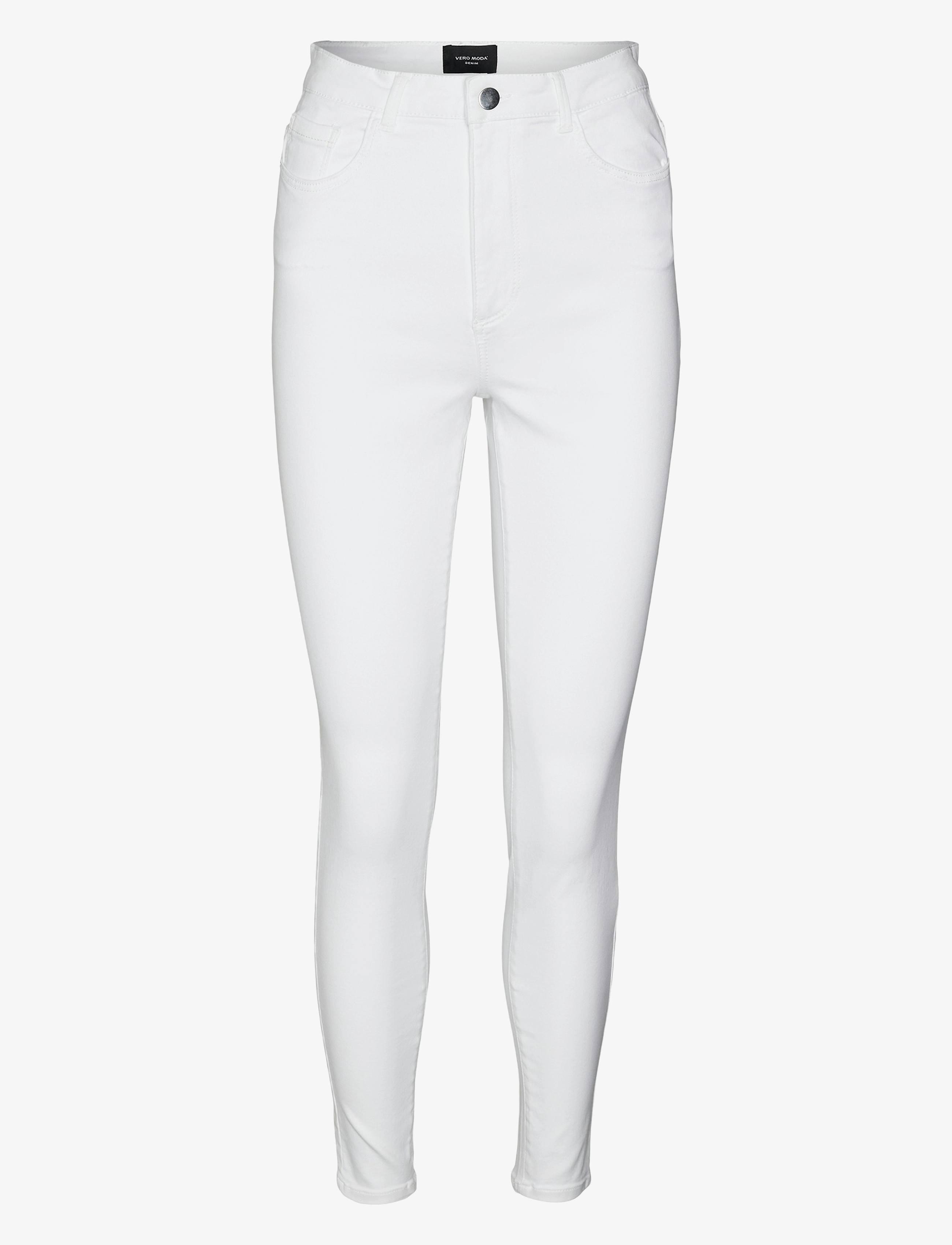 Vero Moda VMSOPHIA HW SKINNY J SOFT VI403 GA NOOS - Jeans - BRIGHT WHITE / white