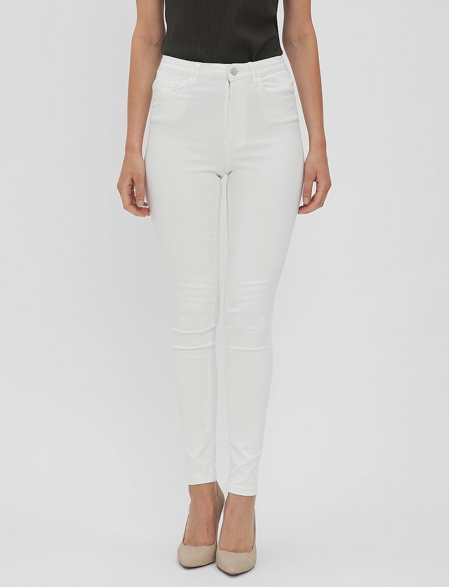 Vero Moda - VMSOPHIA HW SKINNY J SOFT VI403 GA NOOS - bright white - 0