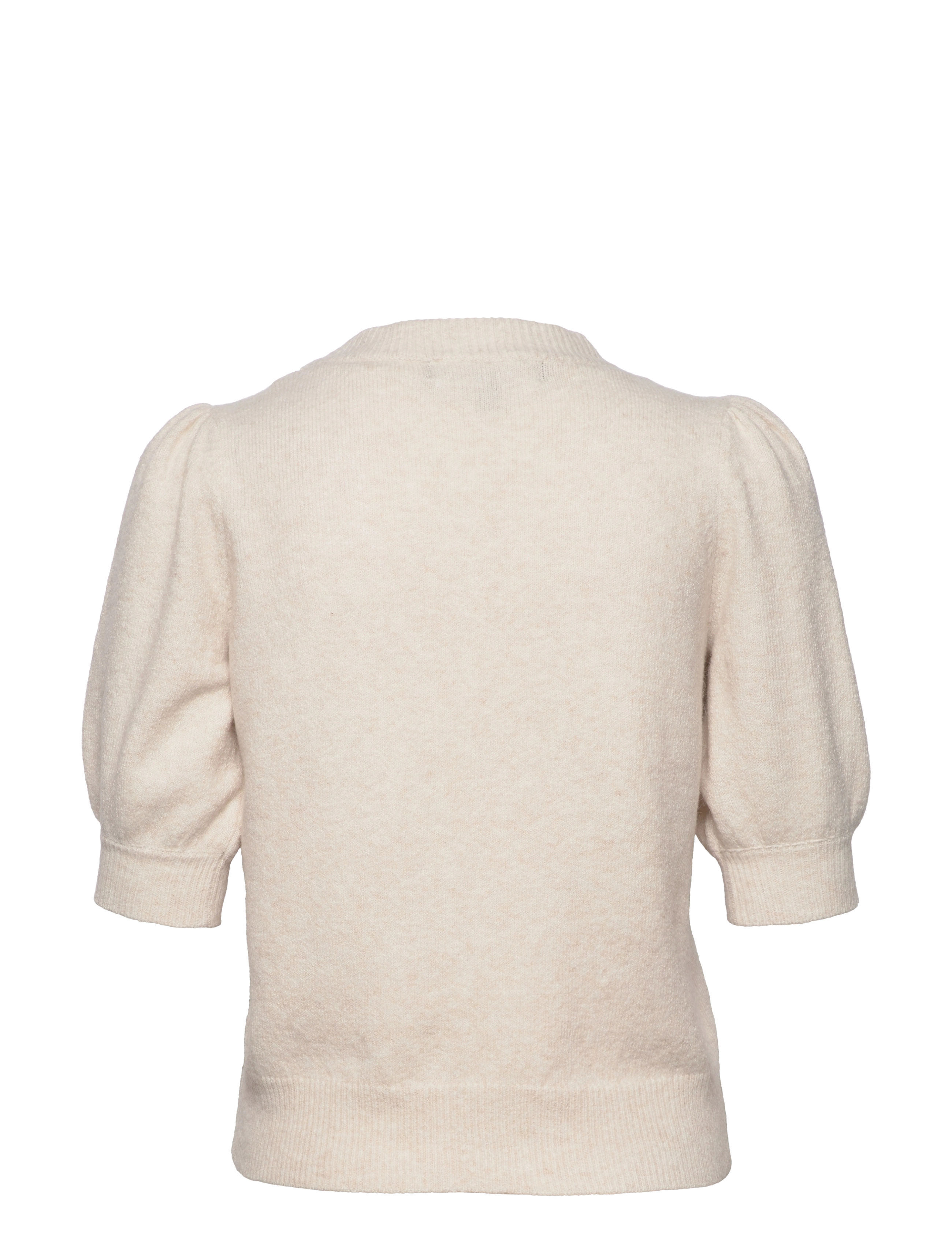 Vero Moda - VMDOFFY SS O-NECK PUFF BLOUSE GA - birch - 1