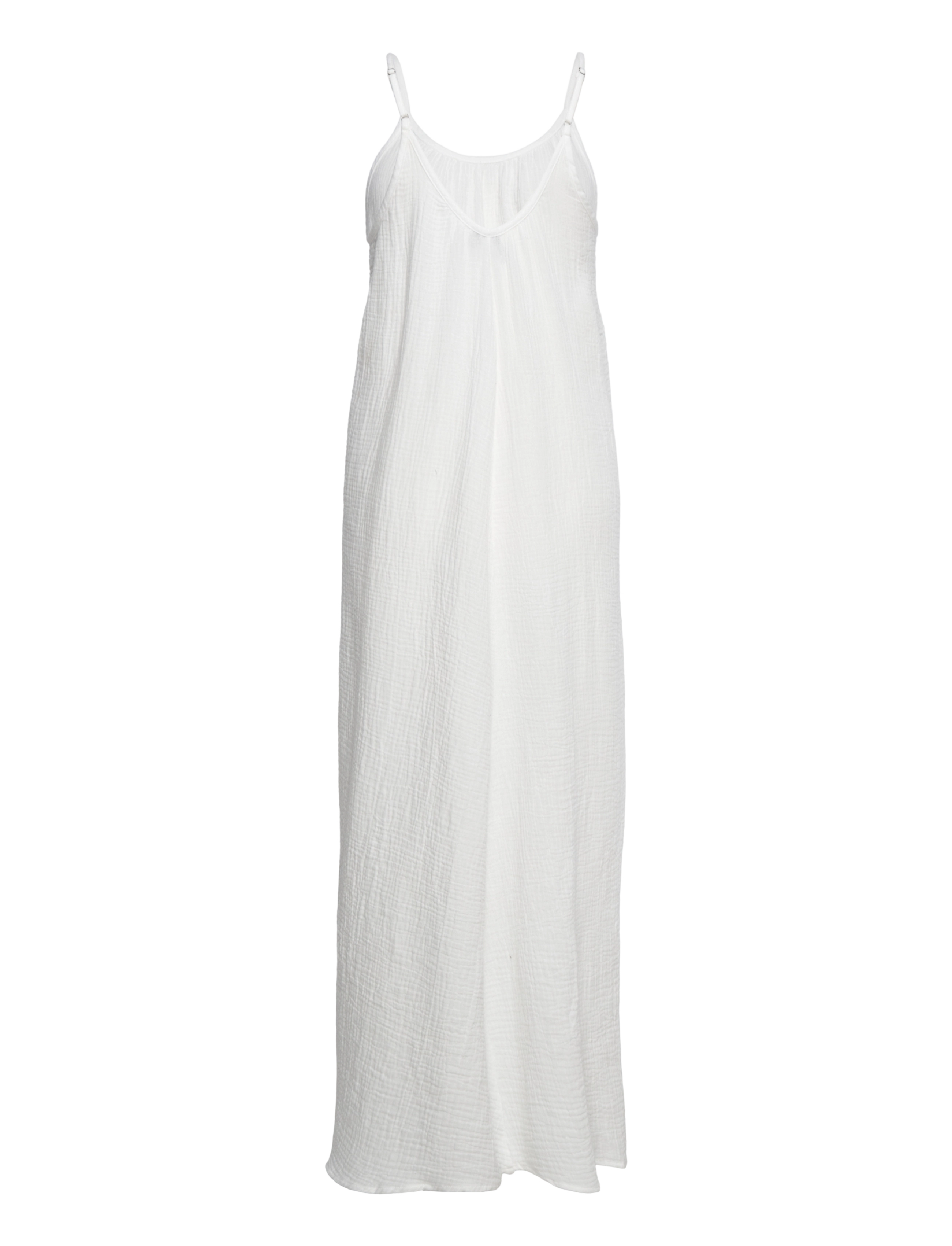 Vero Moda - VMNATALI SINGLET ANKLE DRESS WVN - snow white - 1