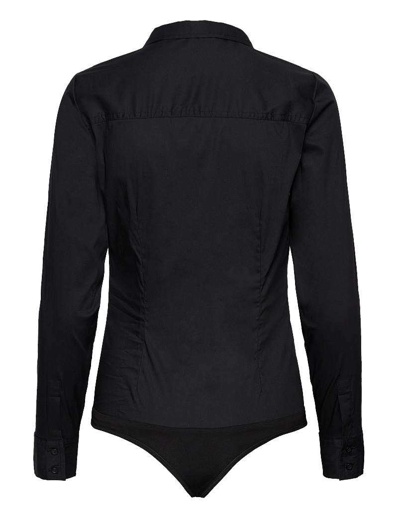 Vero Moda - VMLADY L/S G-STRING SHIRT WVN NEW NOOS - body - black - 2