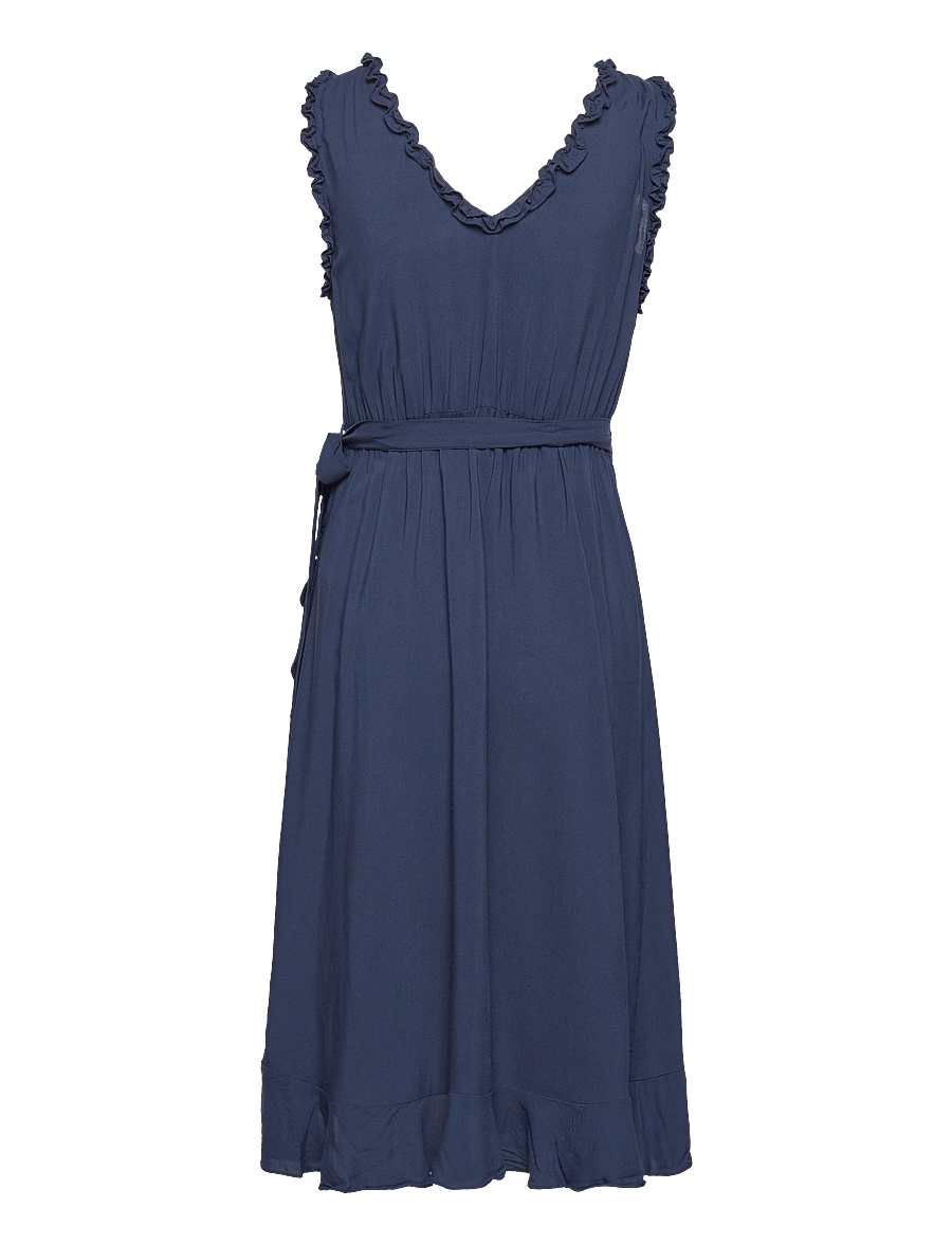 Vero Moda - VMTIPI SL CALF DRESS WVN - navy blazer - 1