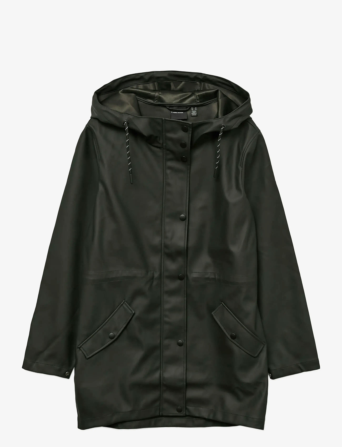 Vero Moda - VMMALOU COATED JACKET NOOS - leichte mäntel - black - 1