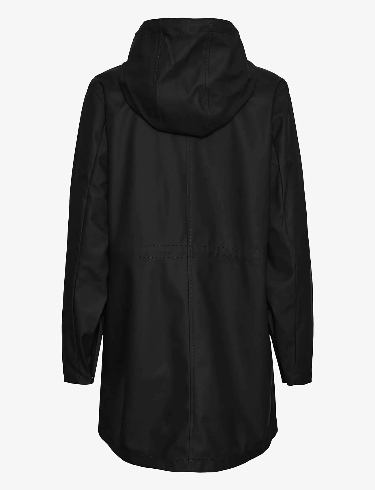 Vero Moda - VMMALOU COATED JACKET NOOS - leichte mäntel - black - 2