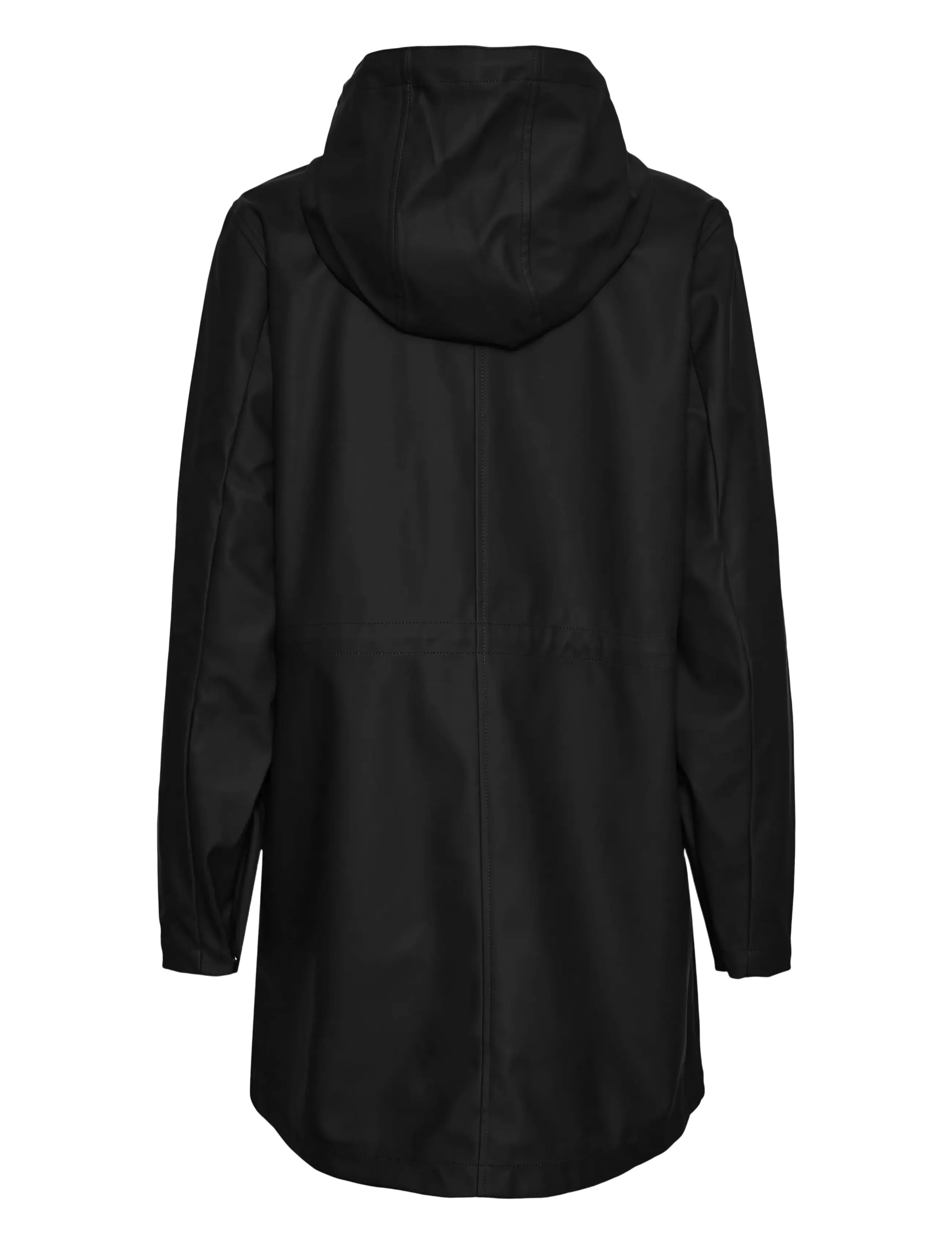Vero Moda - VMMALOU COATED JACKET NOOS - lette frakker - black - 2