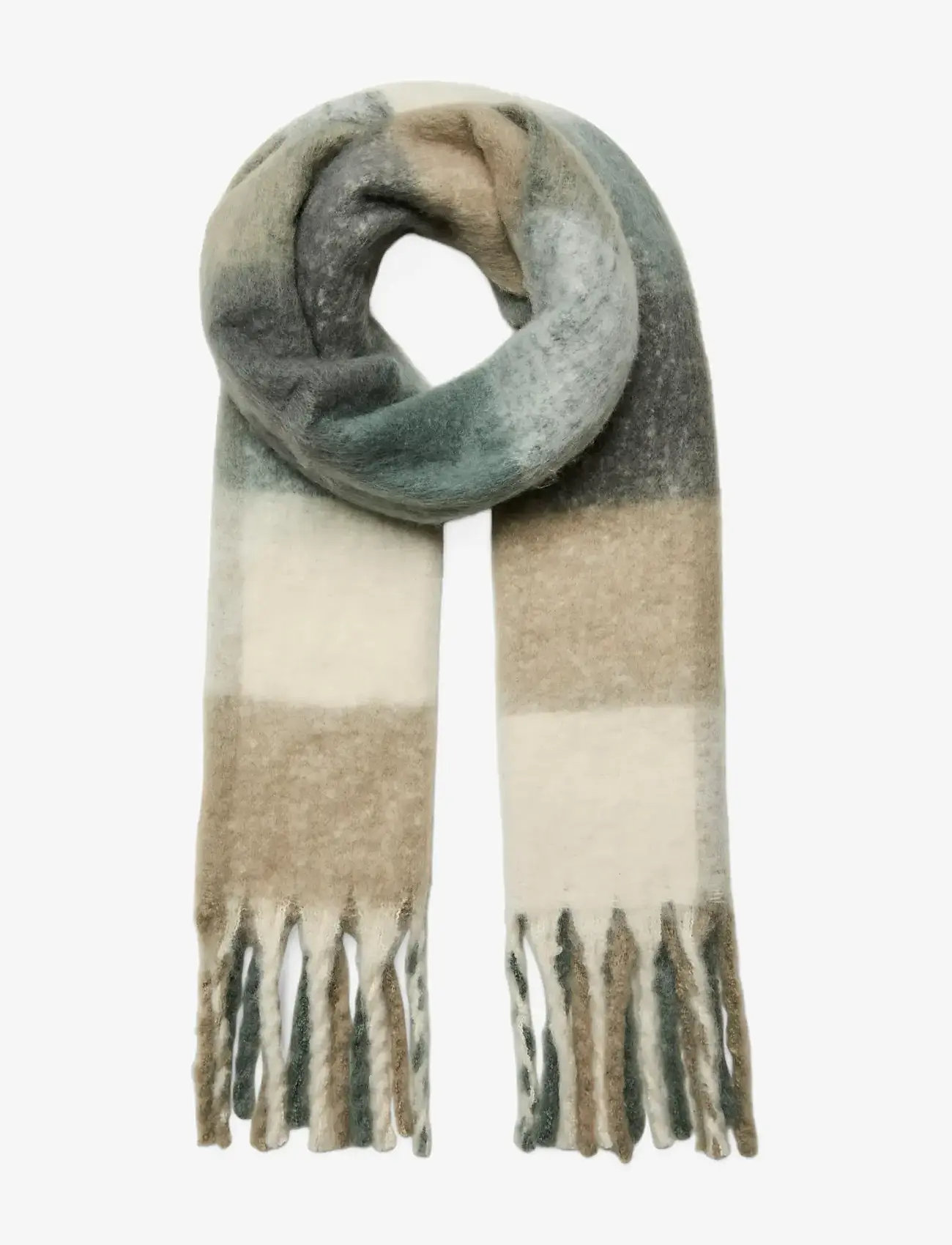 Vero Moda - VMIVY LEAGUE SCARF NOOS - Šalikai žiemai - balsam green - 1