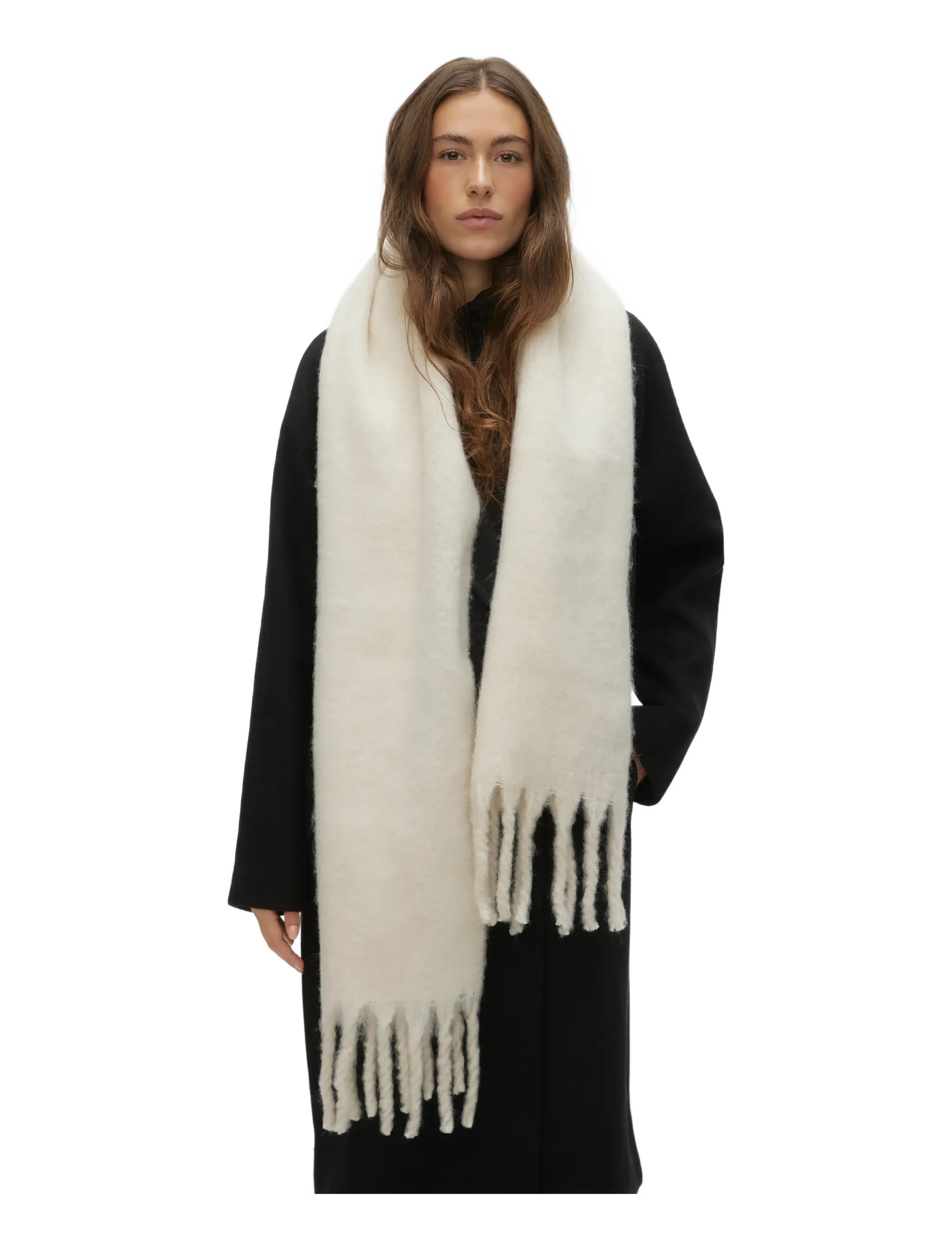 Vero Moda - VMIVY LEAGUE SCARF NOOS - halsdukar - birch - 2