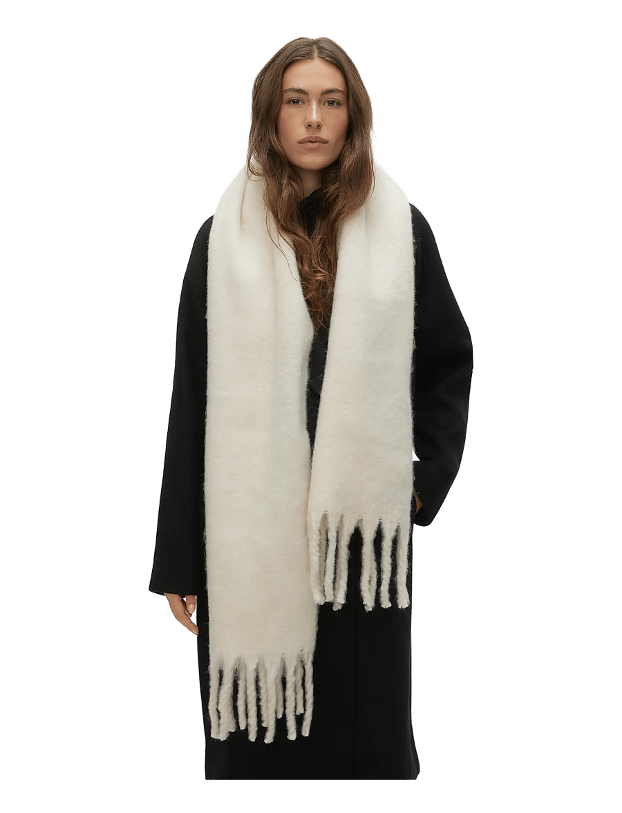 Vero Moda - VMIVY LEAGUE SCARF NOOS - halsdukar - birch - 2
