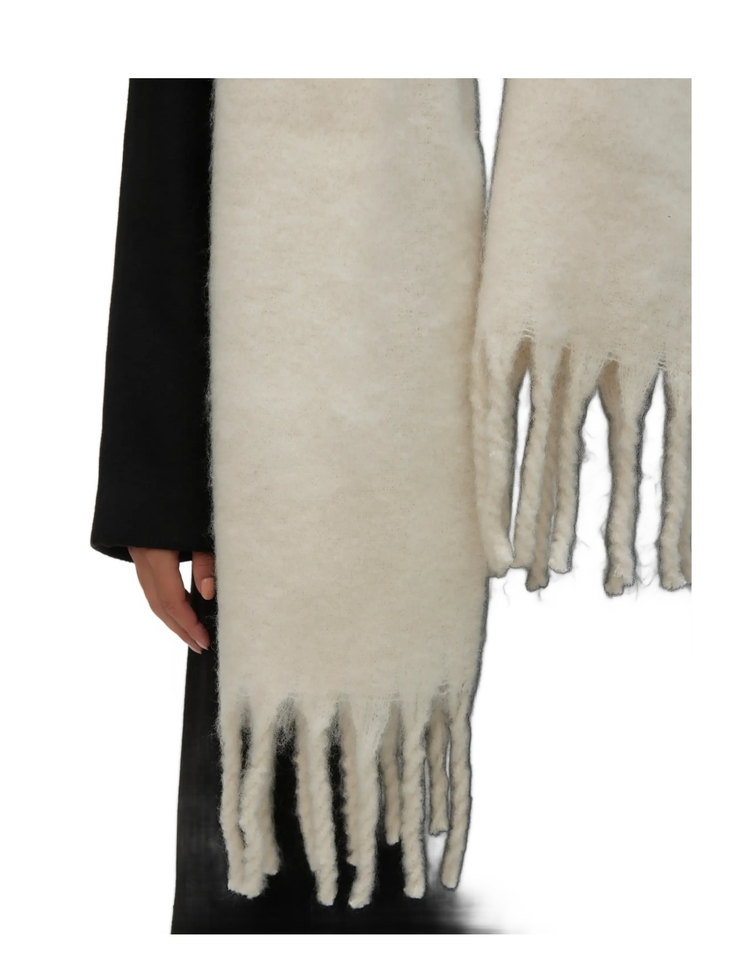 Vero Moda - VMIVY LEAGUE SCARF NOOS - halsdukar - birch - 3