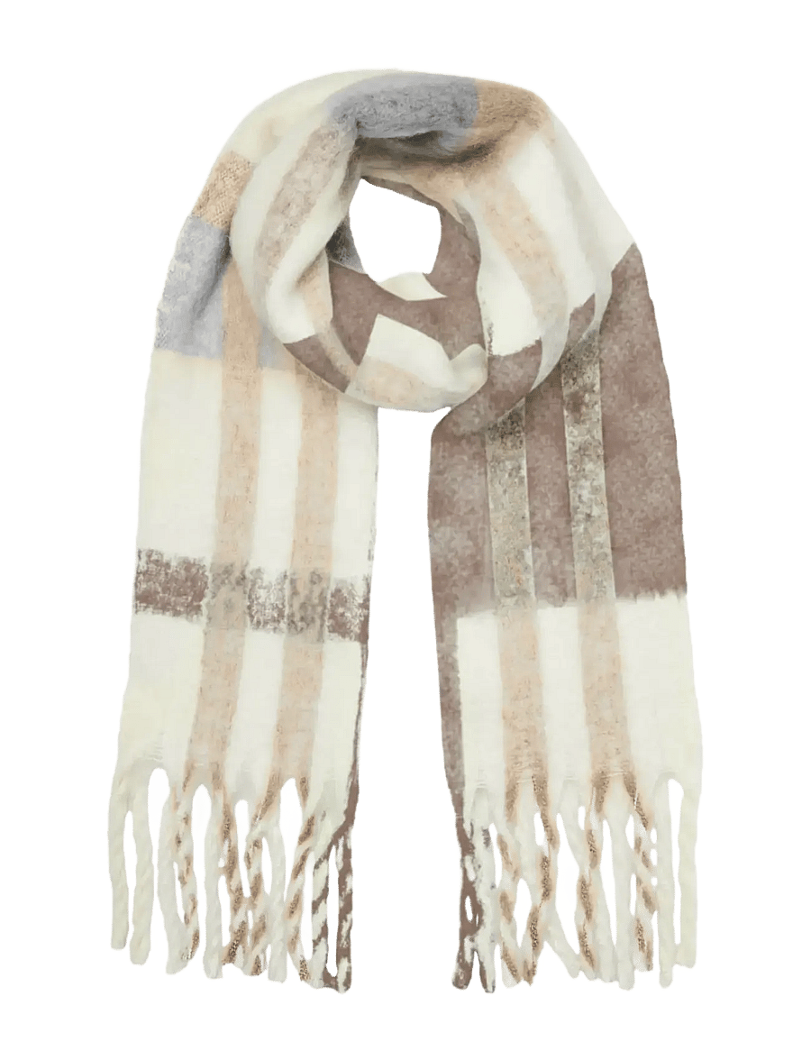 Vero Moda - VMIVY LEAGUE SCARF NOOS - halsdukar - birch - 1