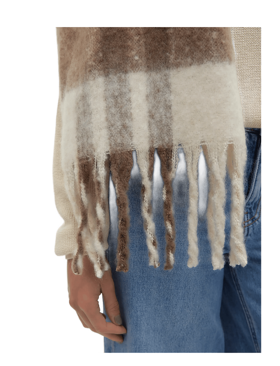 Vero Moda - VMIVY LEAGUE SCARF NOOS - halsdukar - birch - 3