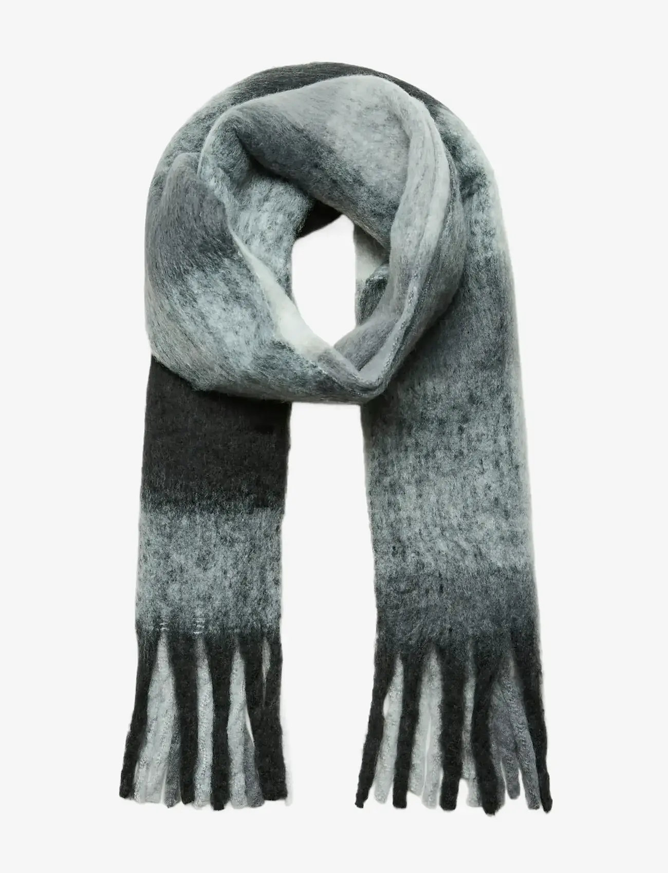 Vero Moda - VMIVY LEAGUE SCARF NOOS - halsdukar - grey pinstripe - 1
