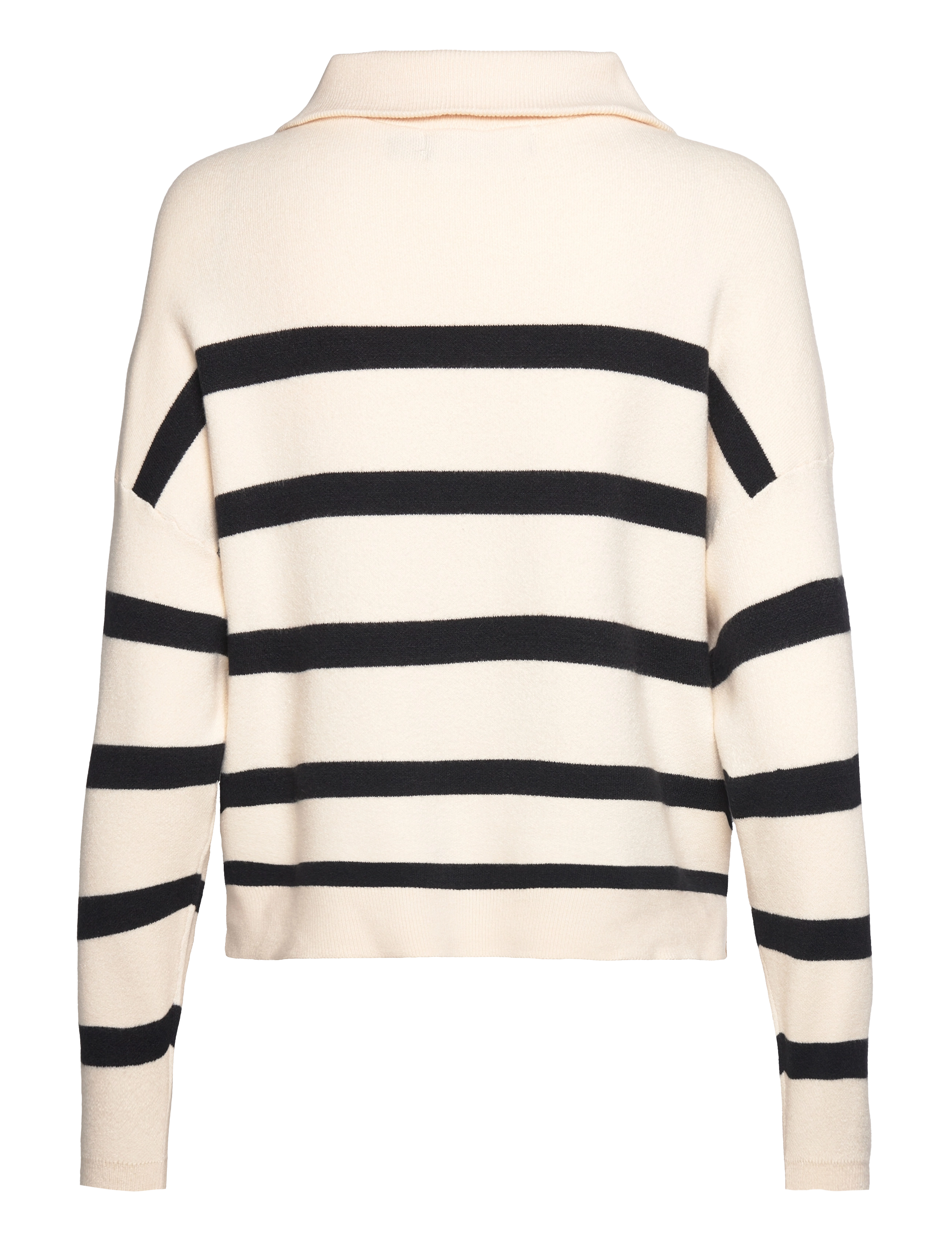 Vero Moda - VMSABA STRIPE LS HIGHNECK BLOUSE GA NOOS - polotröjor - birch - 2