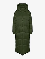 VMUPPSALA LONG COAT - RIFLE GREEN