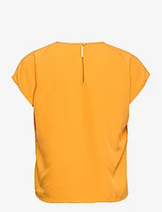 Vero Moda - VMFIONA SS WIDE TOP WVN LT - blouses korte mouwen - golden yellow - 1