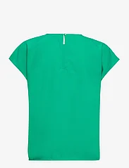 Vero Moda - VMFIONA SS WIDE TOP WVN LT - blouses korte mouwen - pepper green - 1