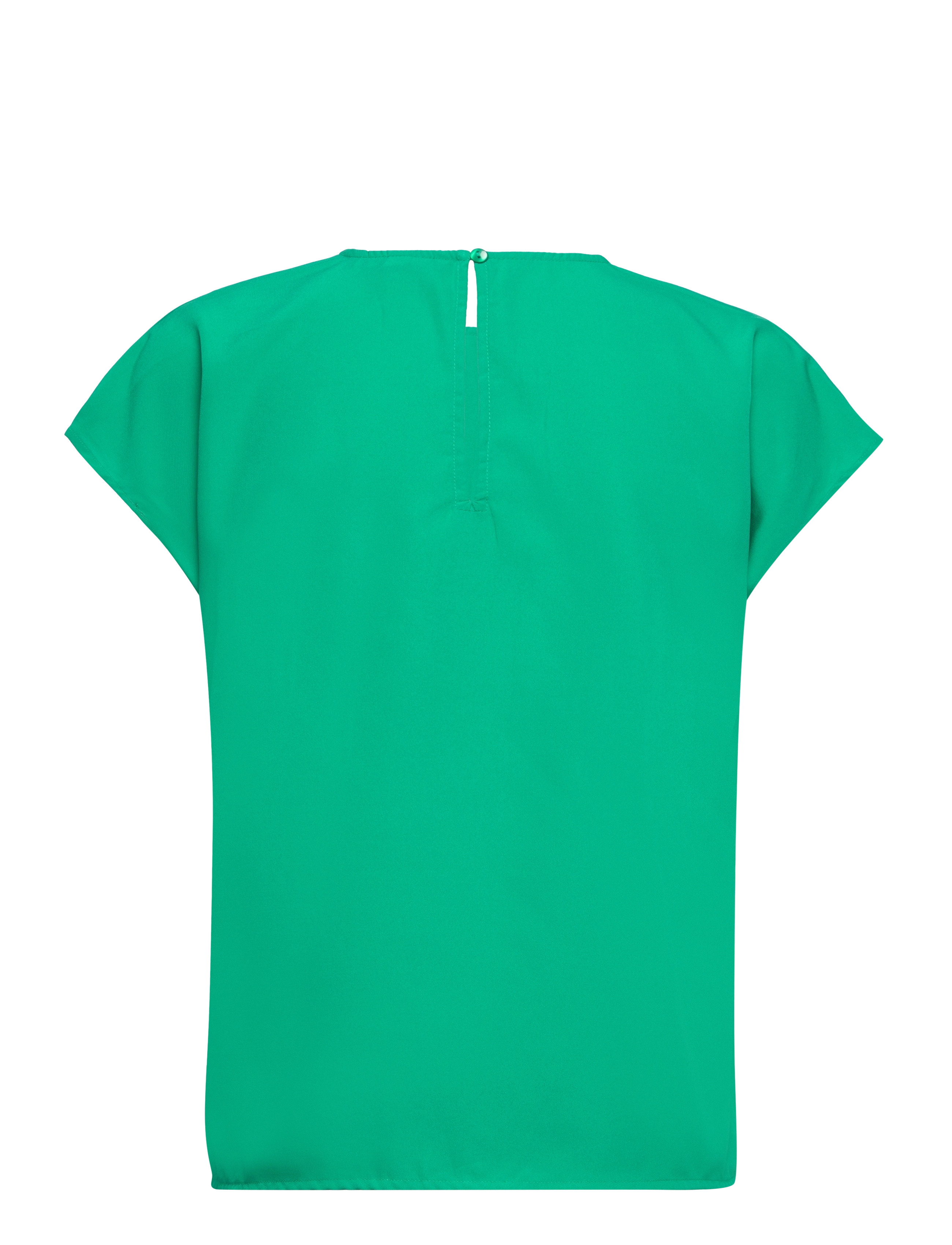 Vero Moda - VMFIONA SS WIDE TOP WVN LT - lühikeste varrukatega pluusid - pepper green - 1