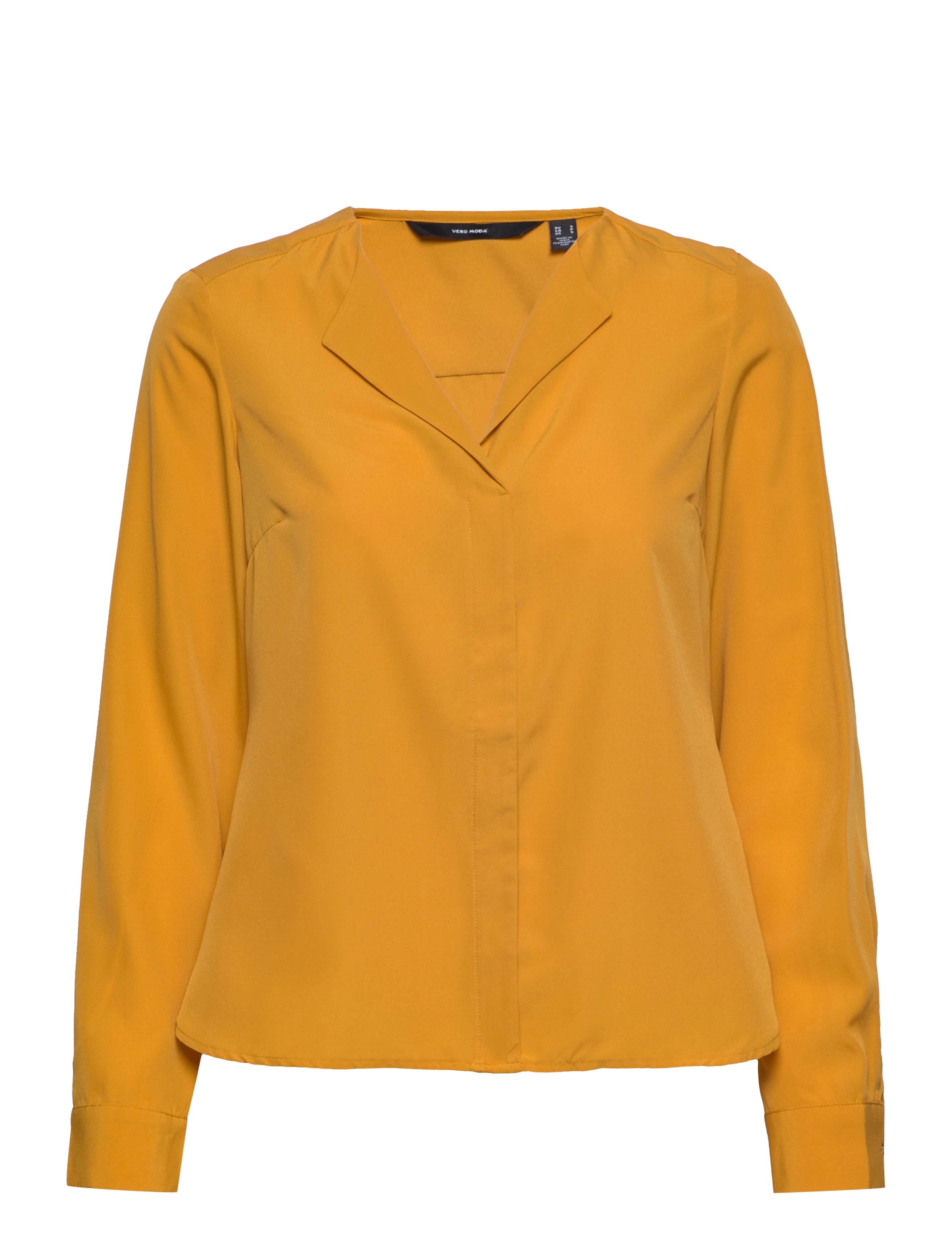 Vero Moda VMFIONA LS TOP WVN LT - Vero Moda - GOLDEN YELLOW / yellow