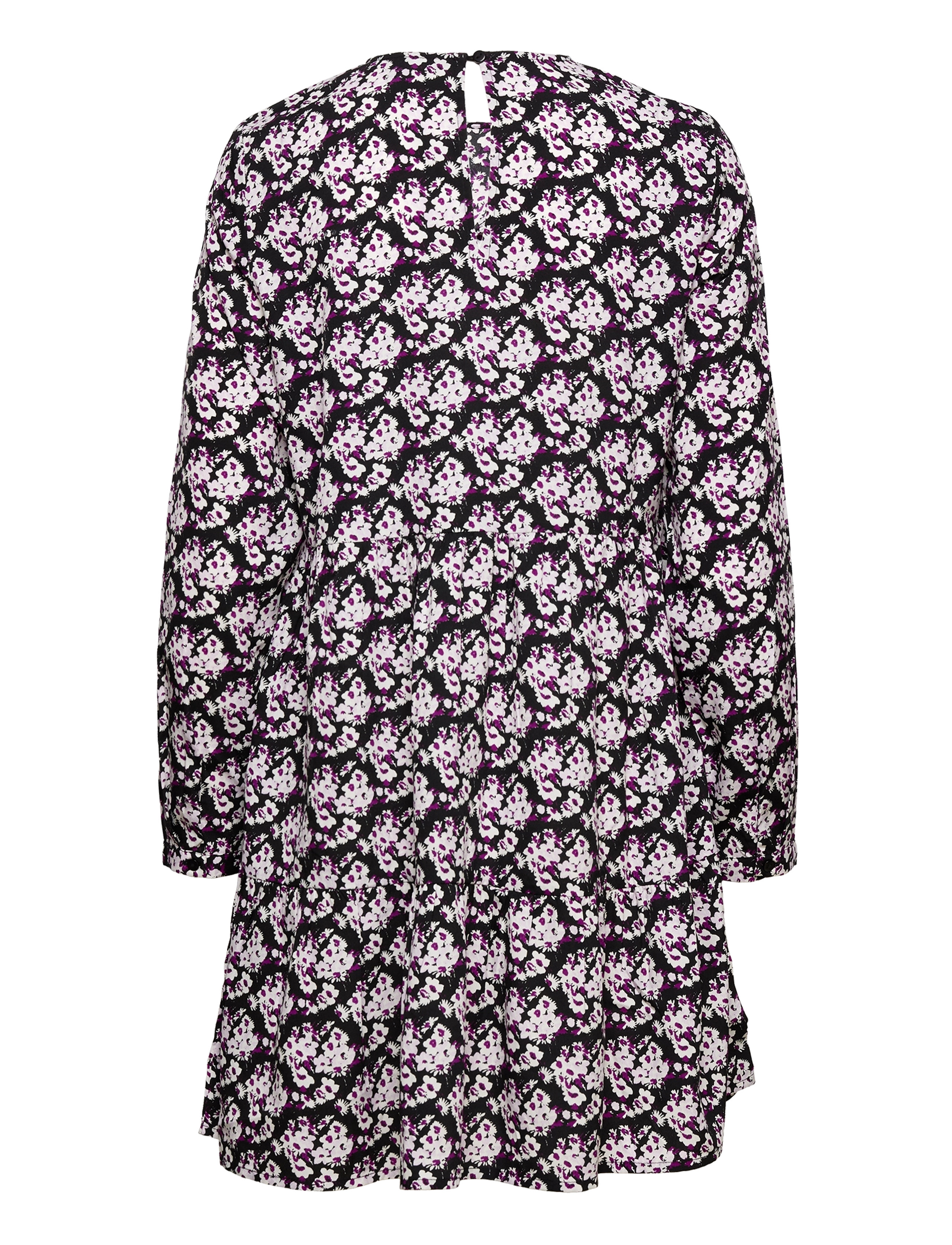 Vero Moda - VMFIONA LS SHORT DRESS WVN LT - laveste priser - black - 1