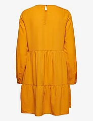 Vero Moda - VMFIONA LS SHORT DRESS WVN LT - short dresses - golden yellow - 1