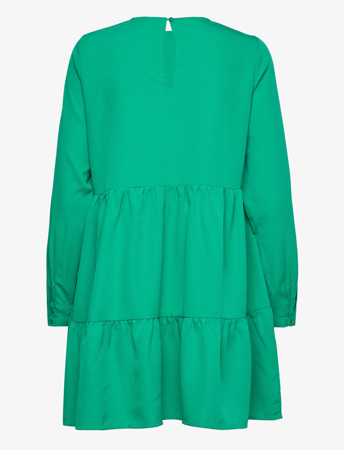 Vero Moda - VMFIONA LS SHORT DRESS WVN LT - short dresses - pepper green - 1