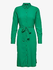 Vero Moda - VMFIONA LS SHIRT BLK DRESS WVN LT - skjortekjoler - pepper green - 0