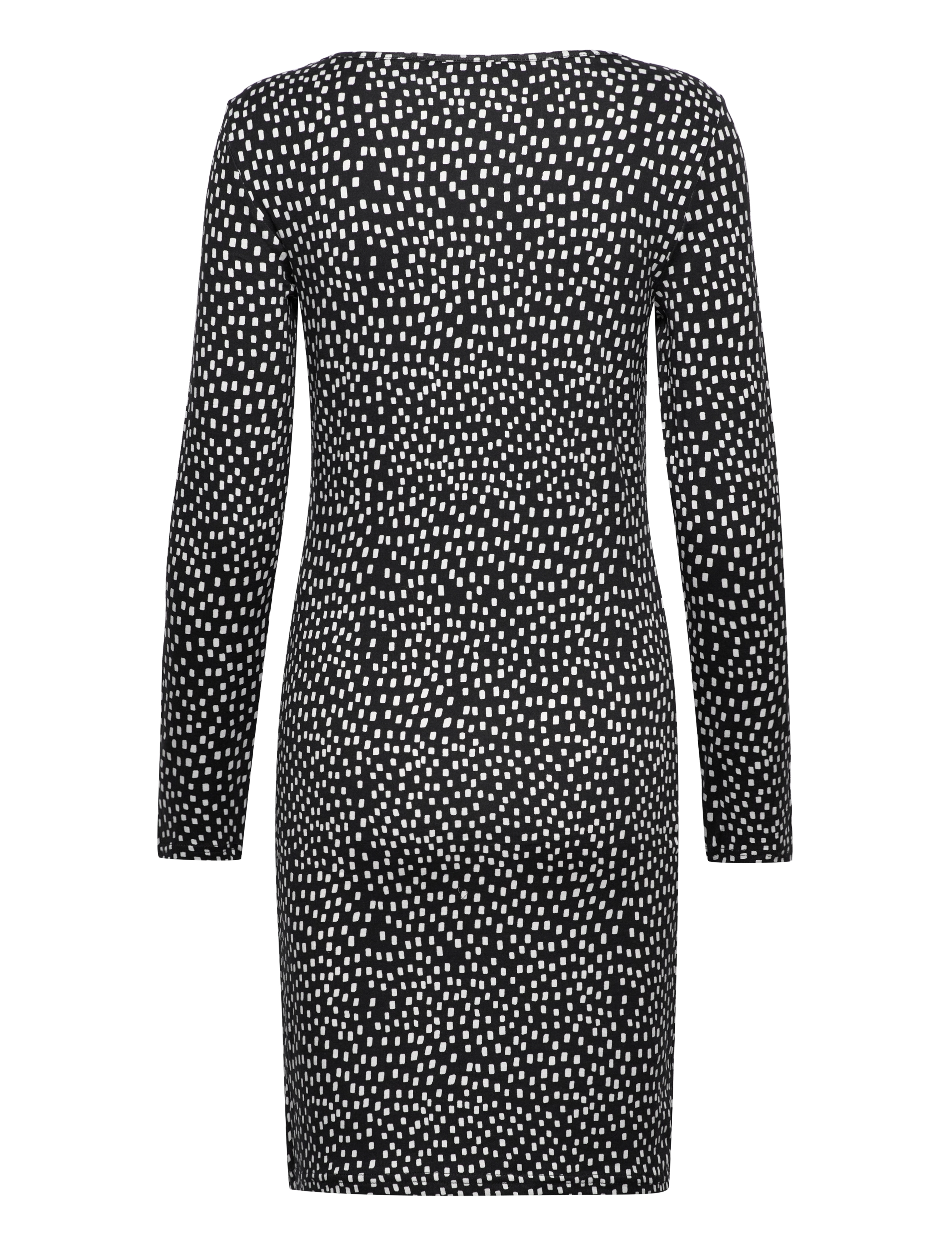 Vero Moda - VMLINET LS SHORT DRESS JRS LT - laveste priser - black - 1