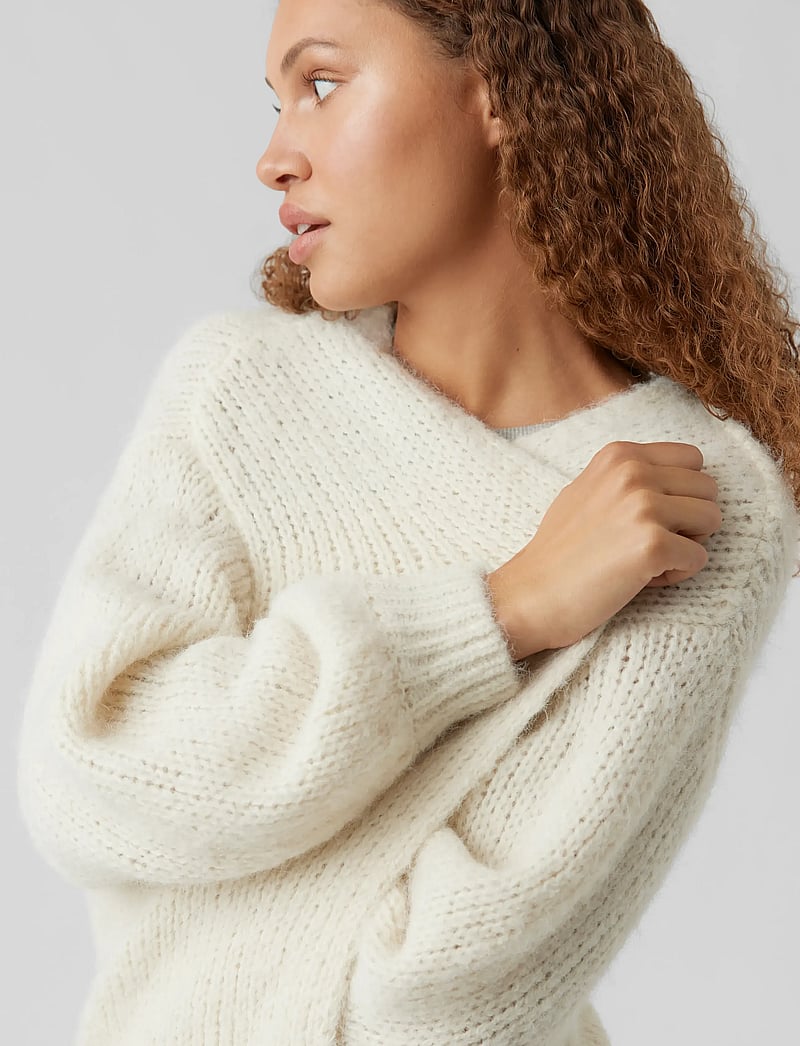 Vero Moda - VMMAYBE LS OPEN CARDIGAN NOOS - gilets - birch - 4
